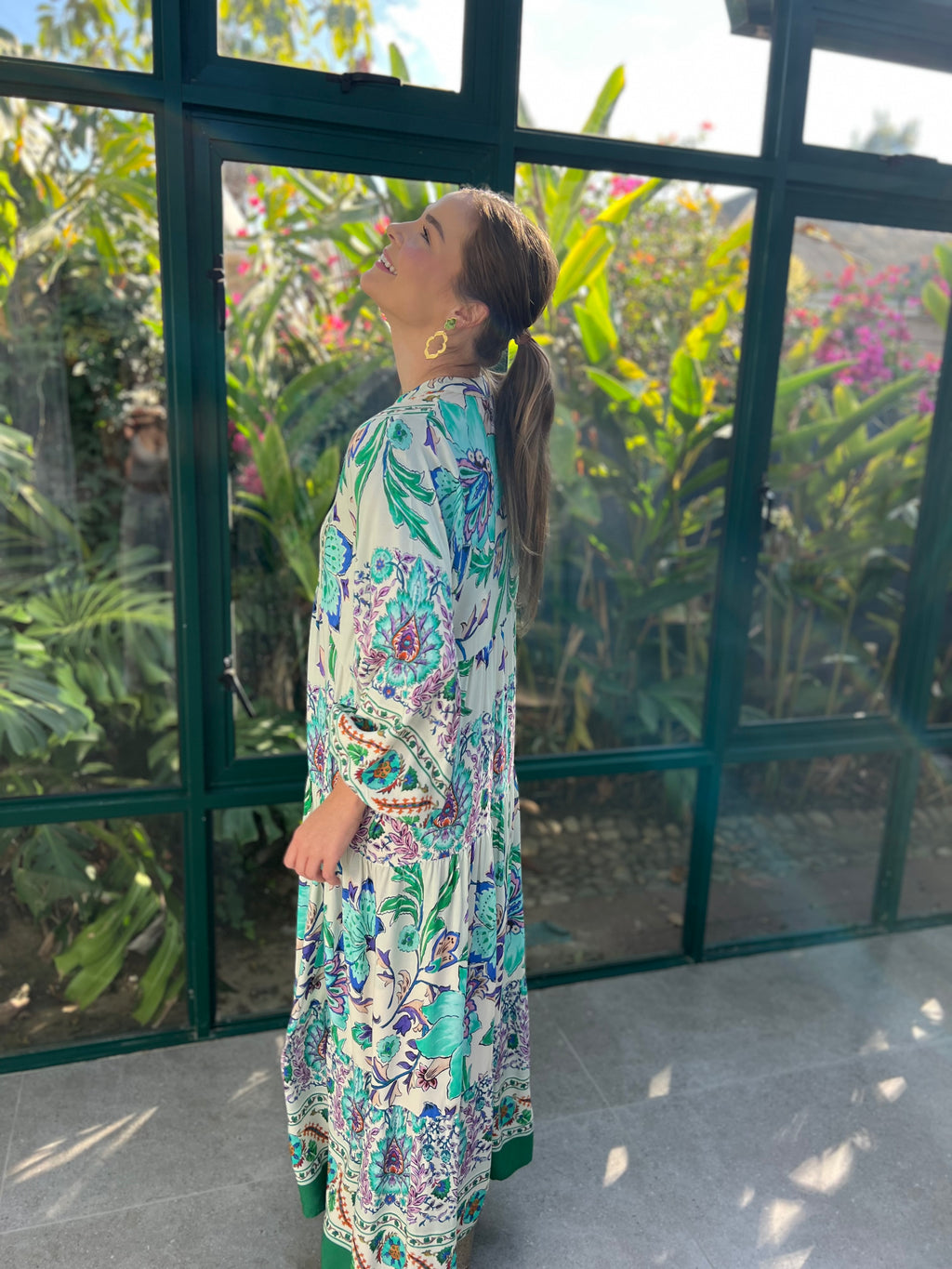 Jenna dress - Green dream