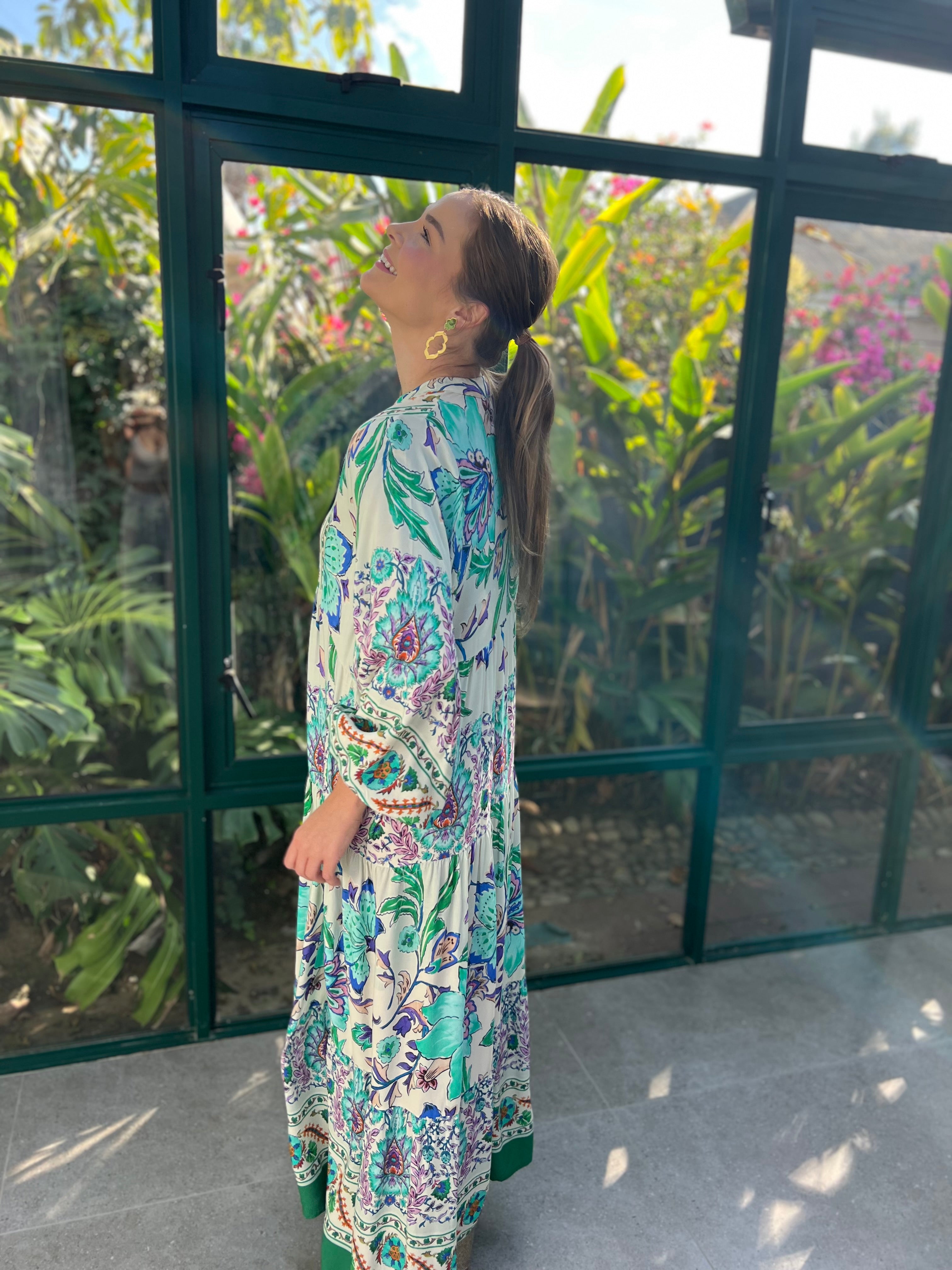 Jenna dress - Green dream