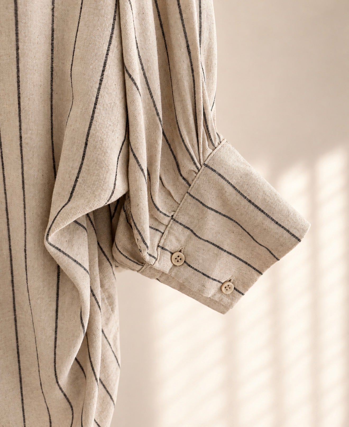 Italian stripe shirt - Natural