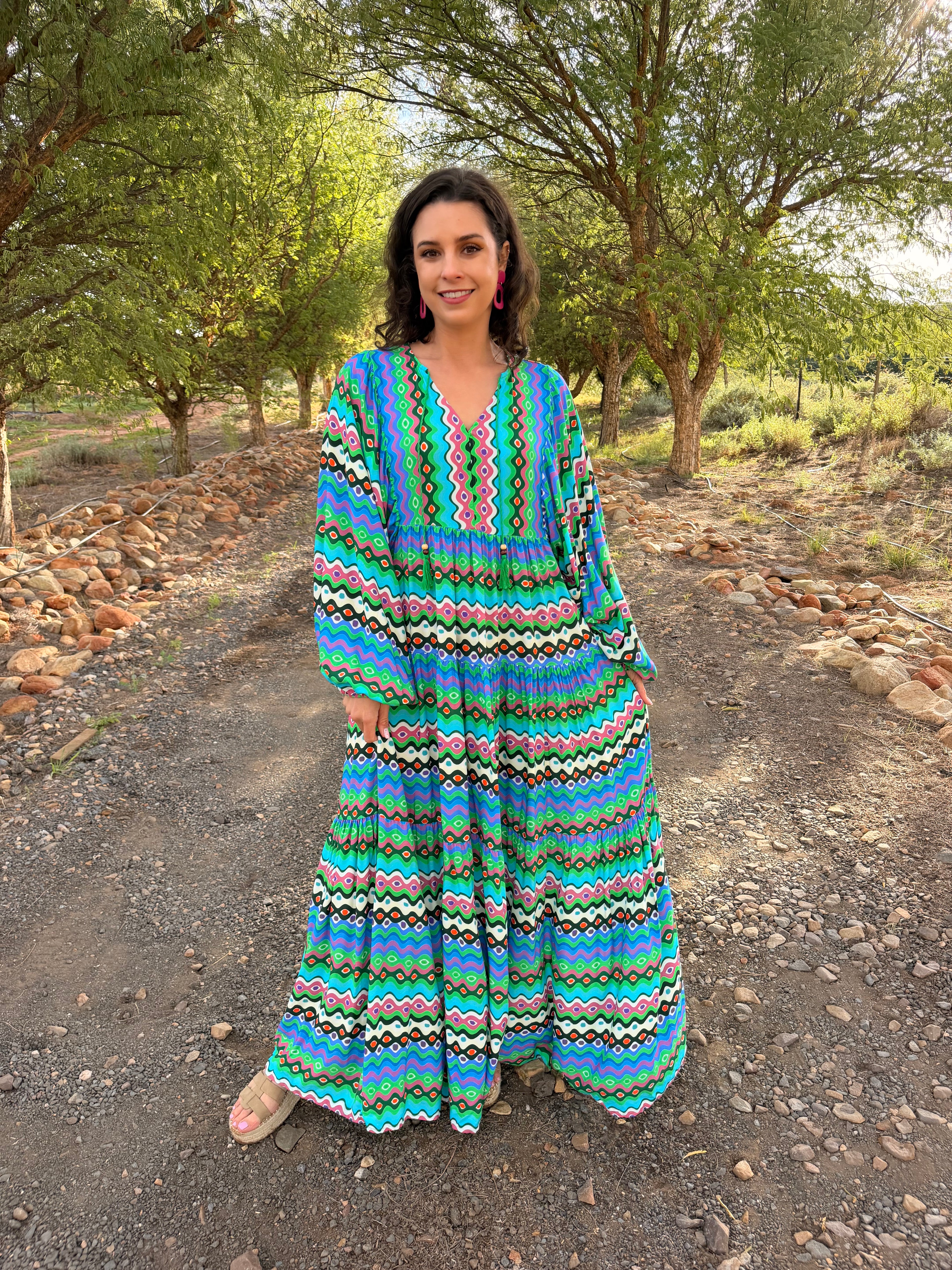 Sally dress - Squiggles