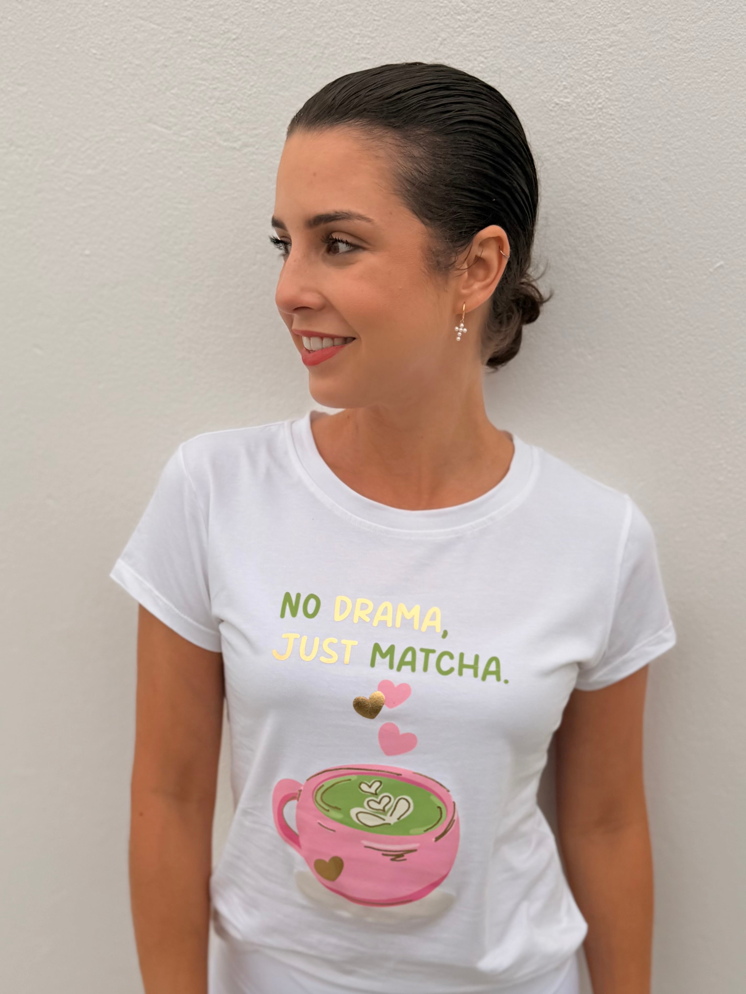 Matcha t-shirt - No drama