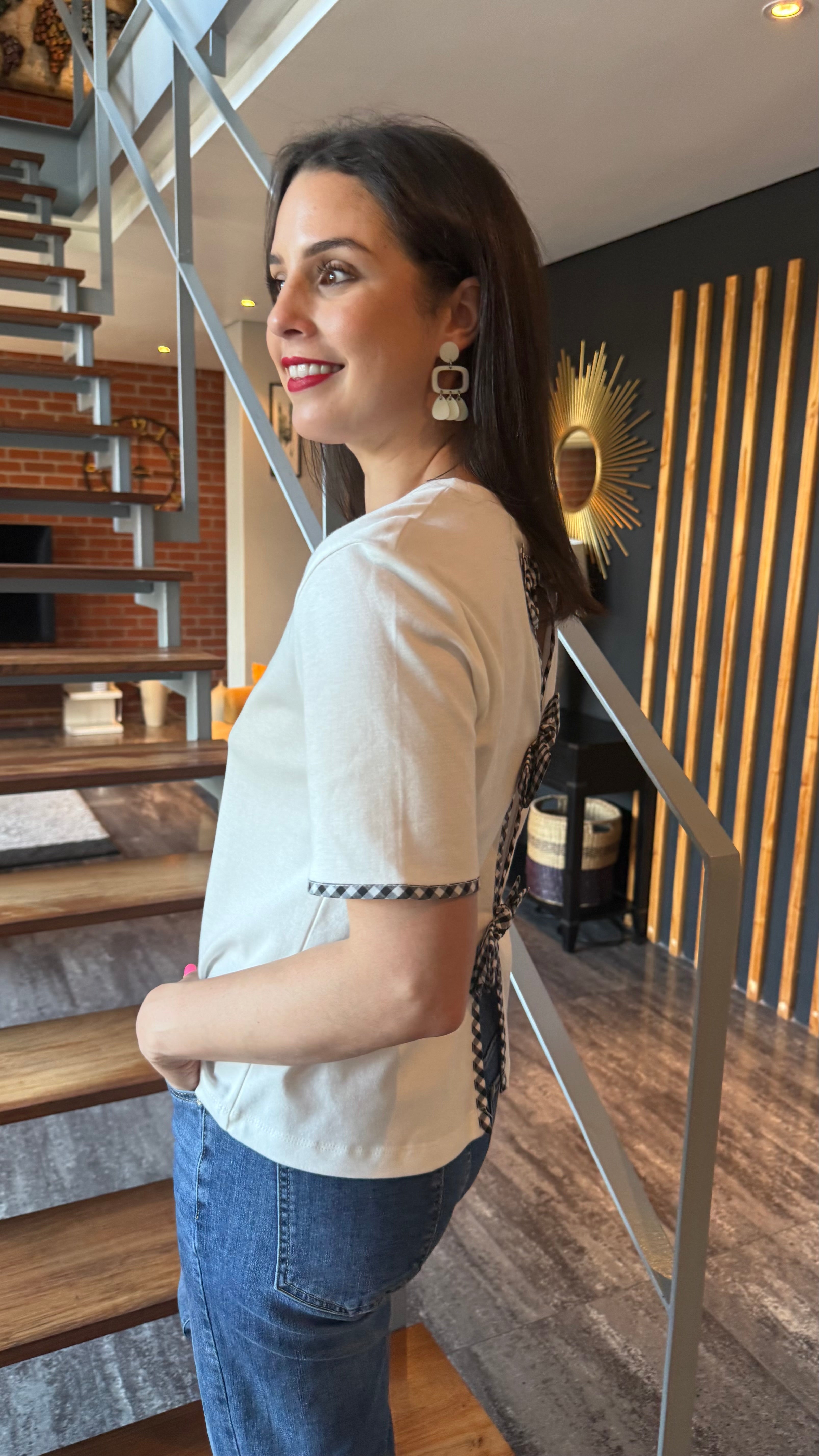 Bow top - White