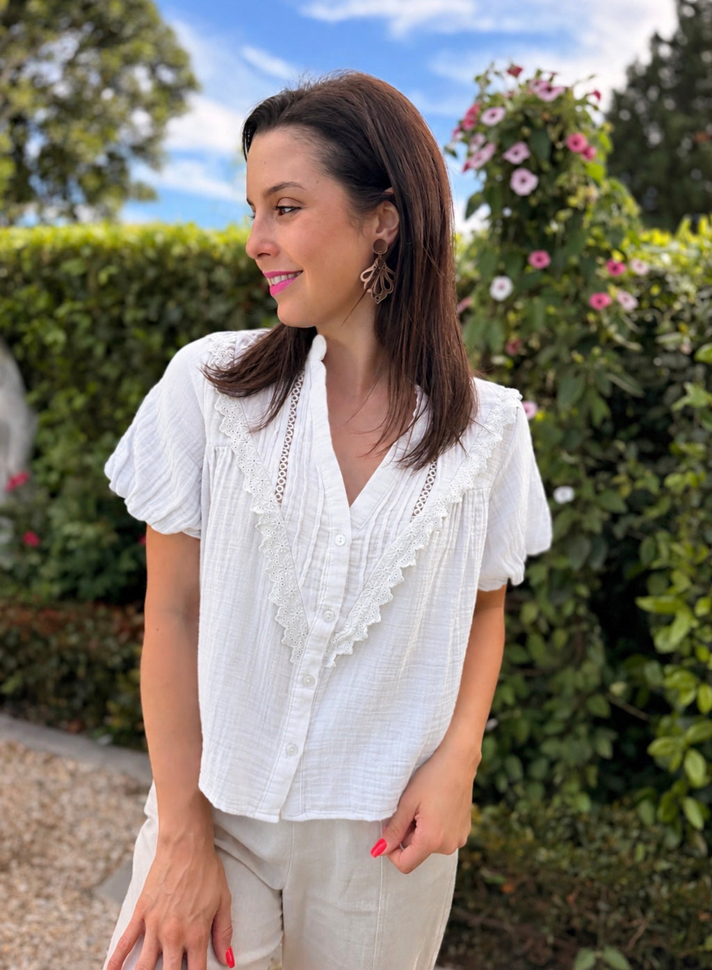 Valerie blouse - White
