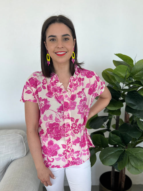 Anelia top - Floral flair