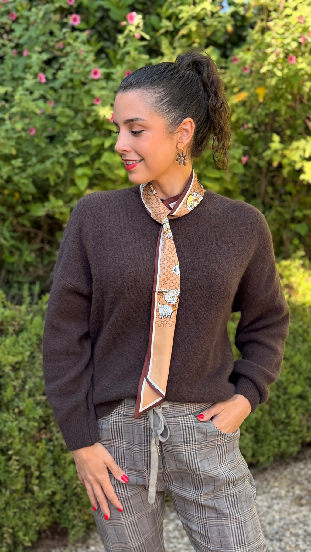 Baby alpaca knit - Espresso