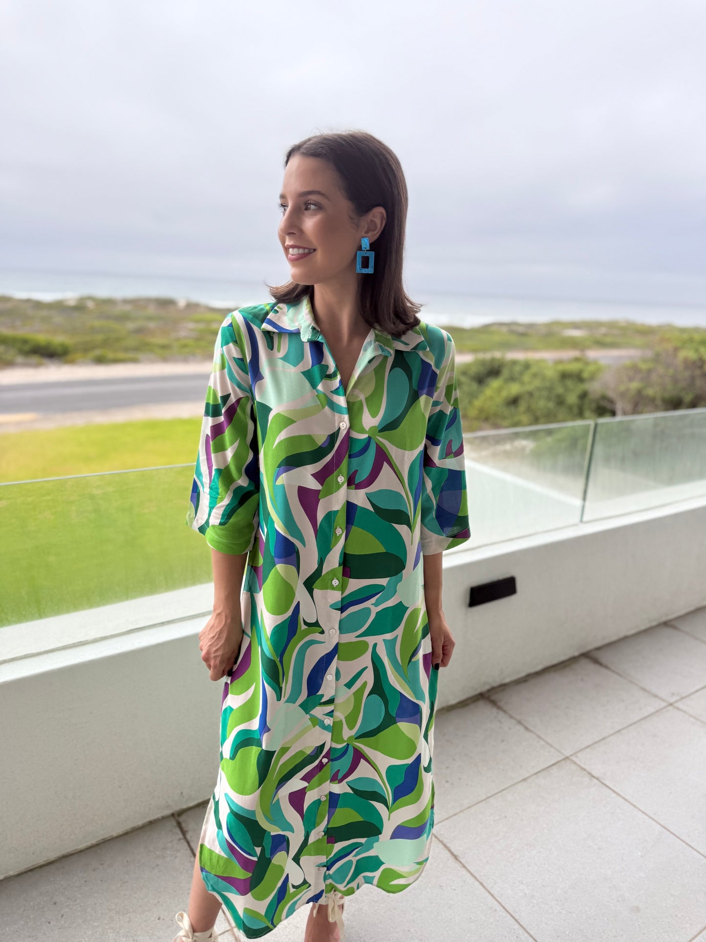Jennifer dress - Swirly Whirly