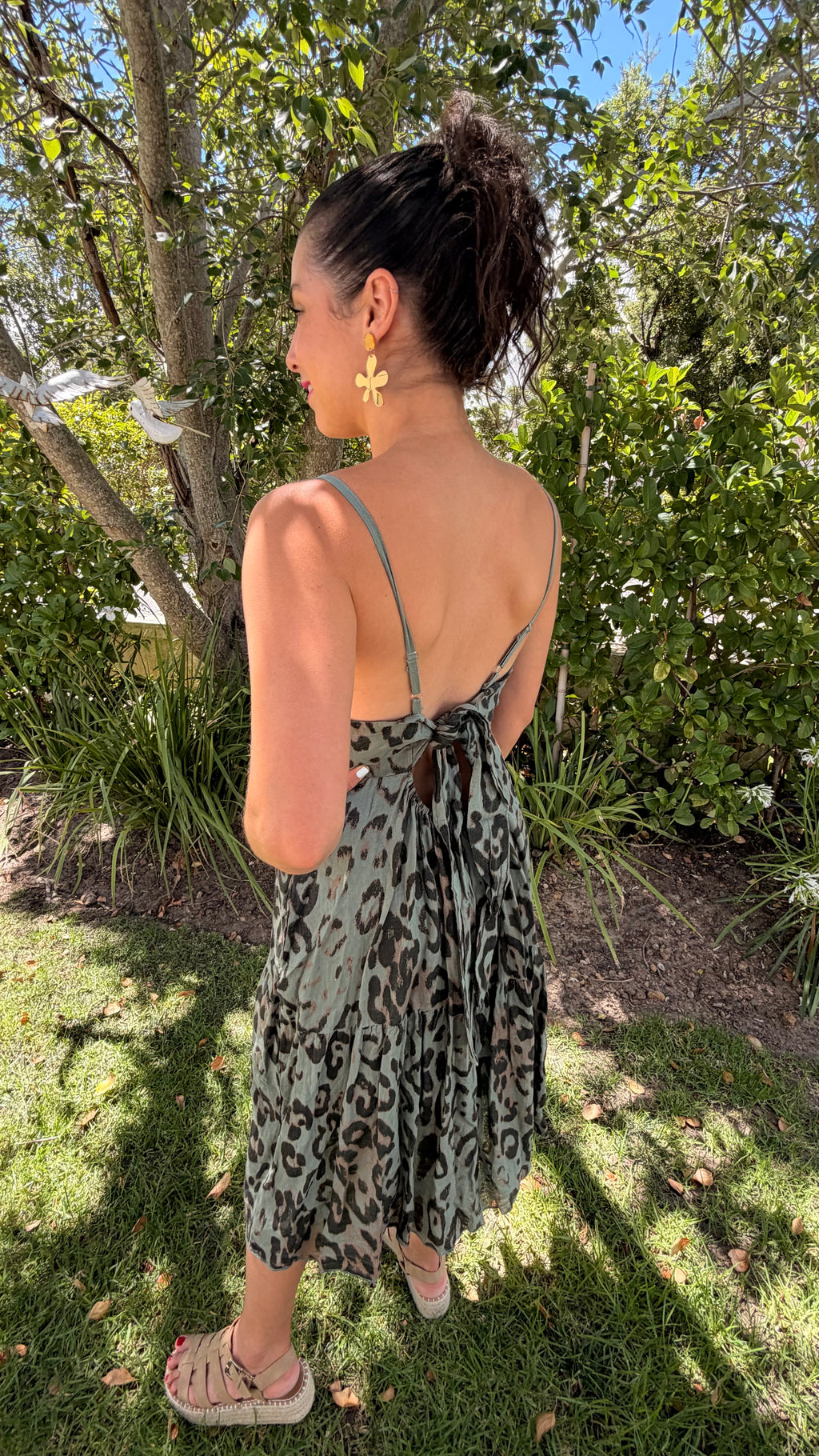 Italian Leopard dress
