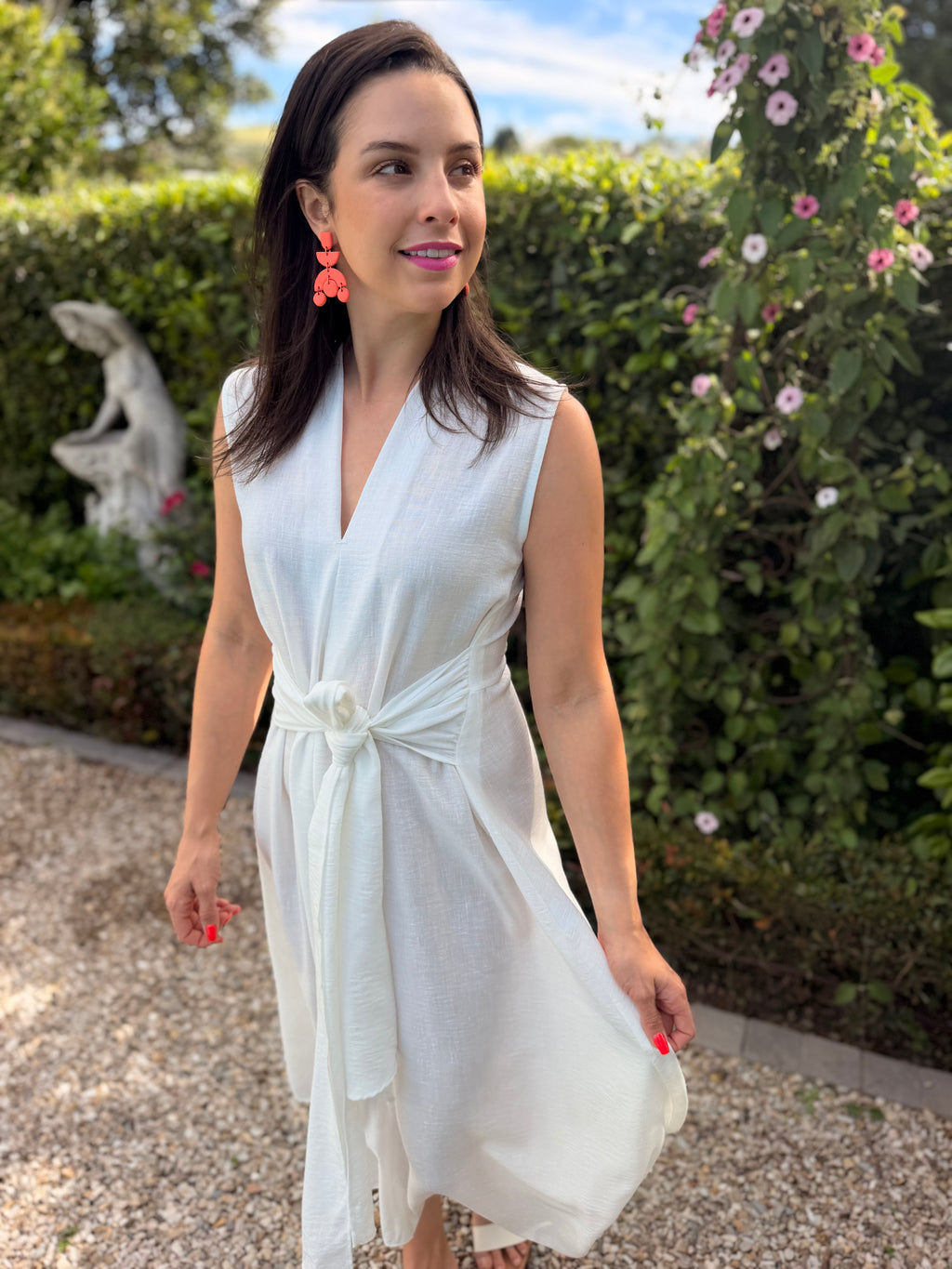 Phelina dress - White