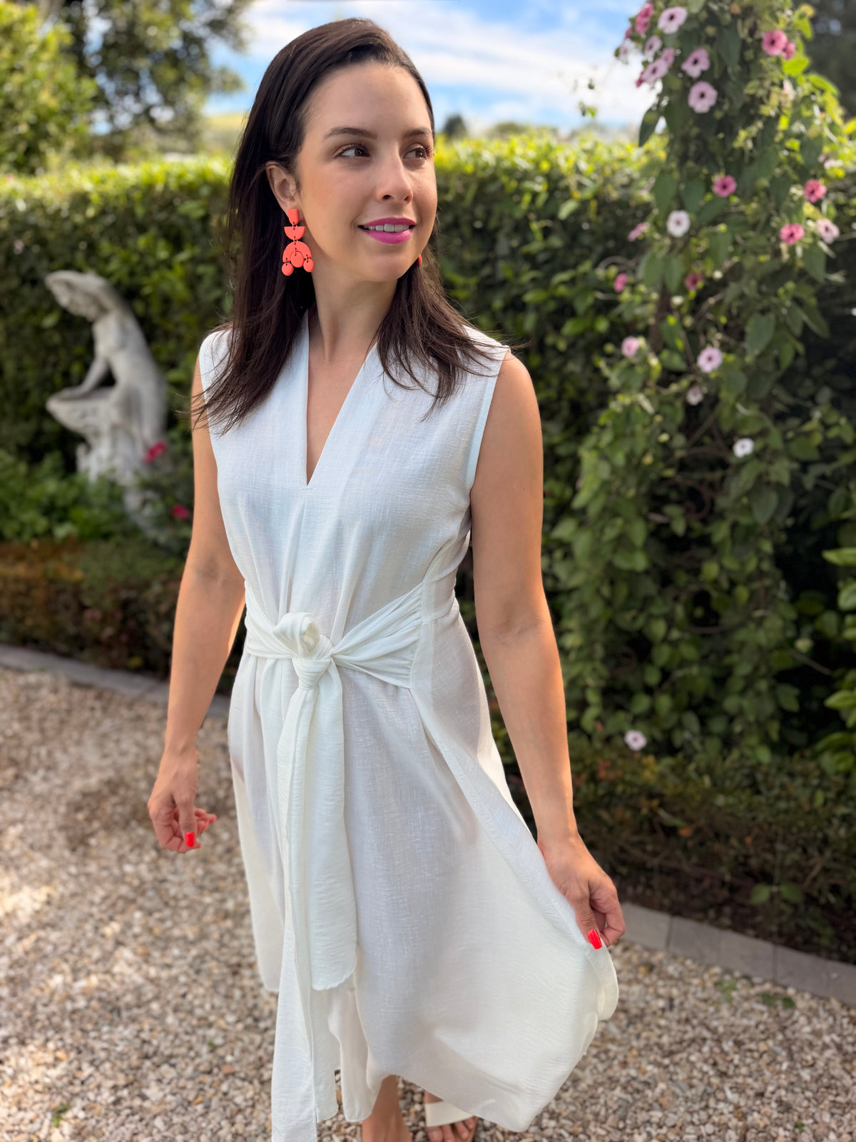 Phelina dress - White