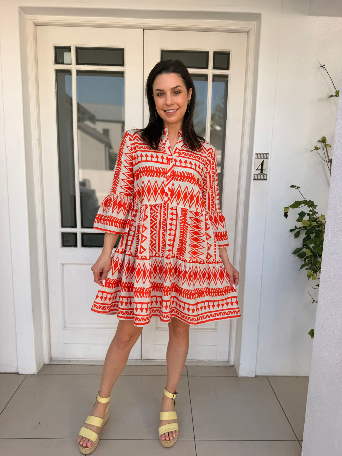 Gabi dress - Burnt orange