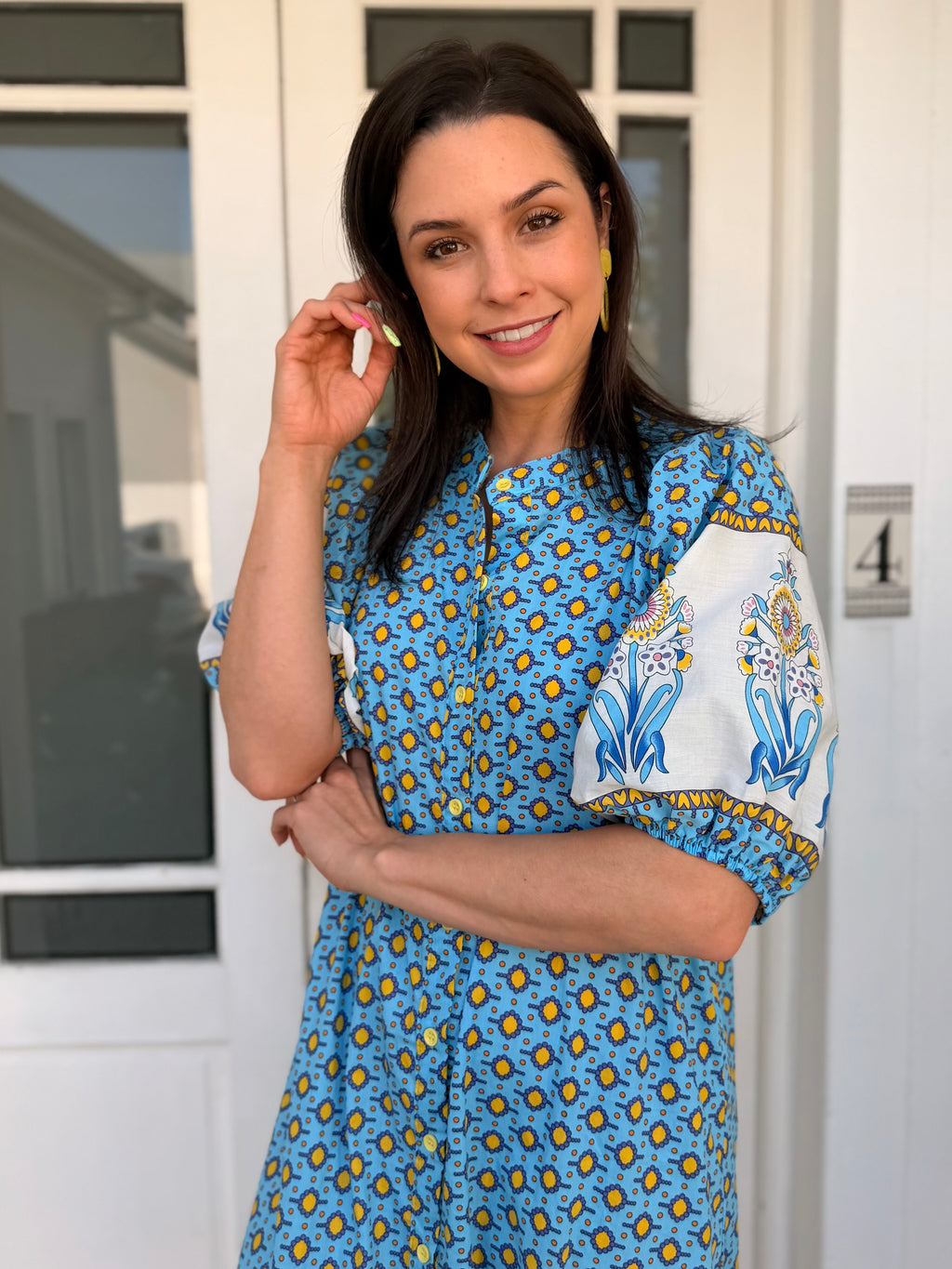 Livvy dress - Blue