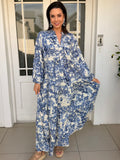 Jenna dress - Dior blue