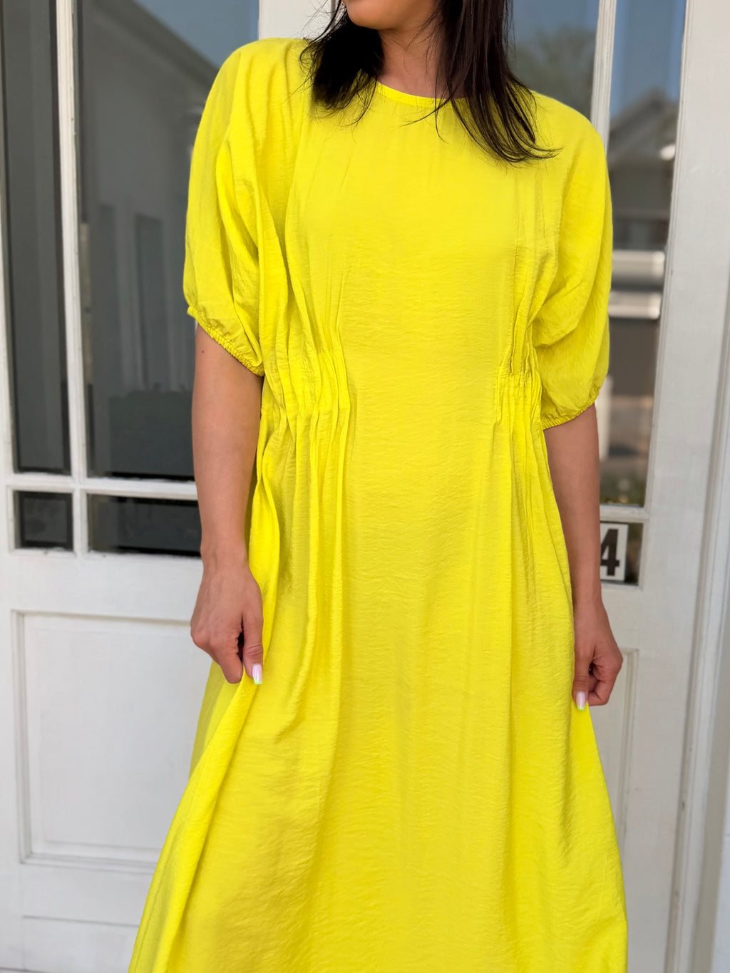 Kelly dress - Lime shock