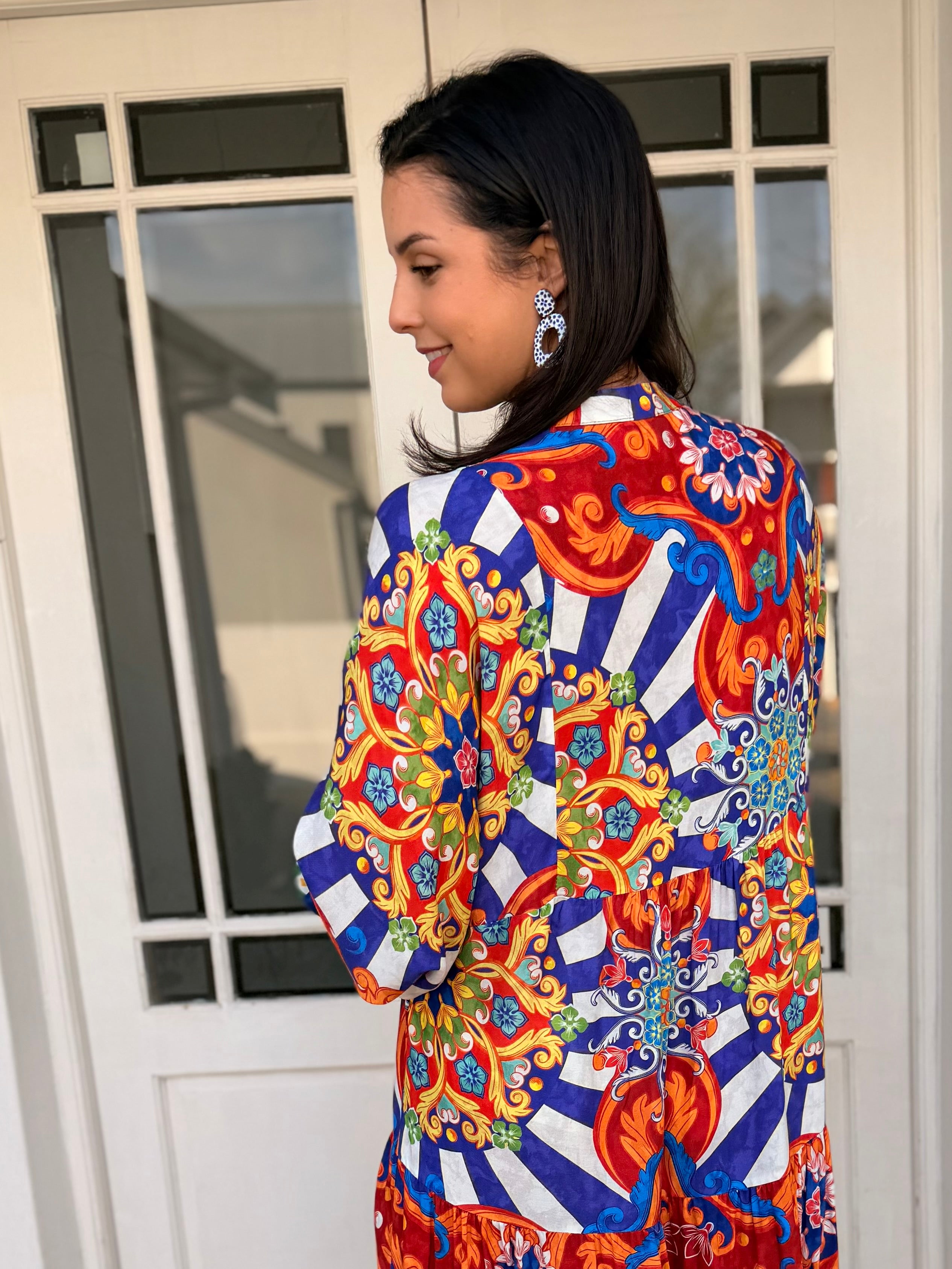 Jenna dress - Bold type