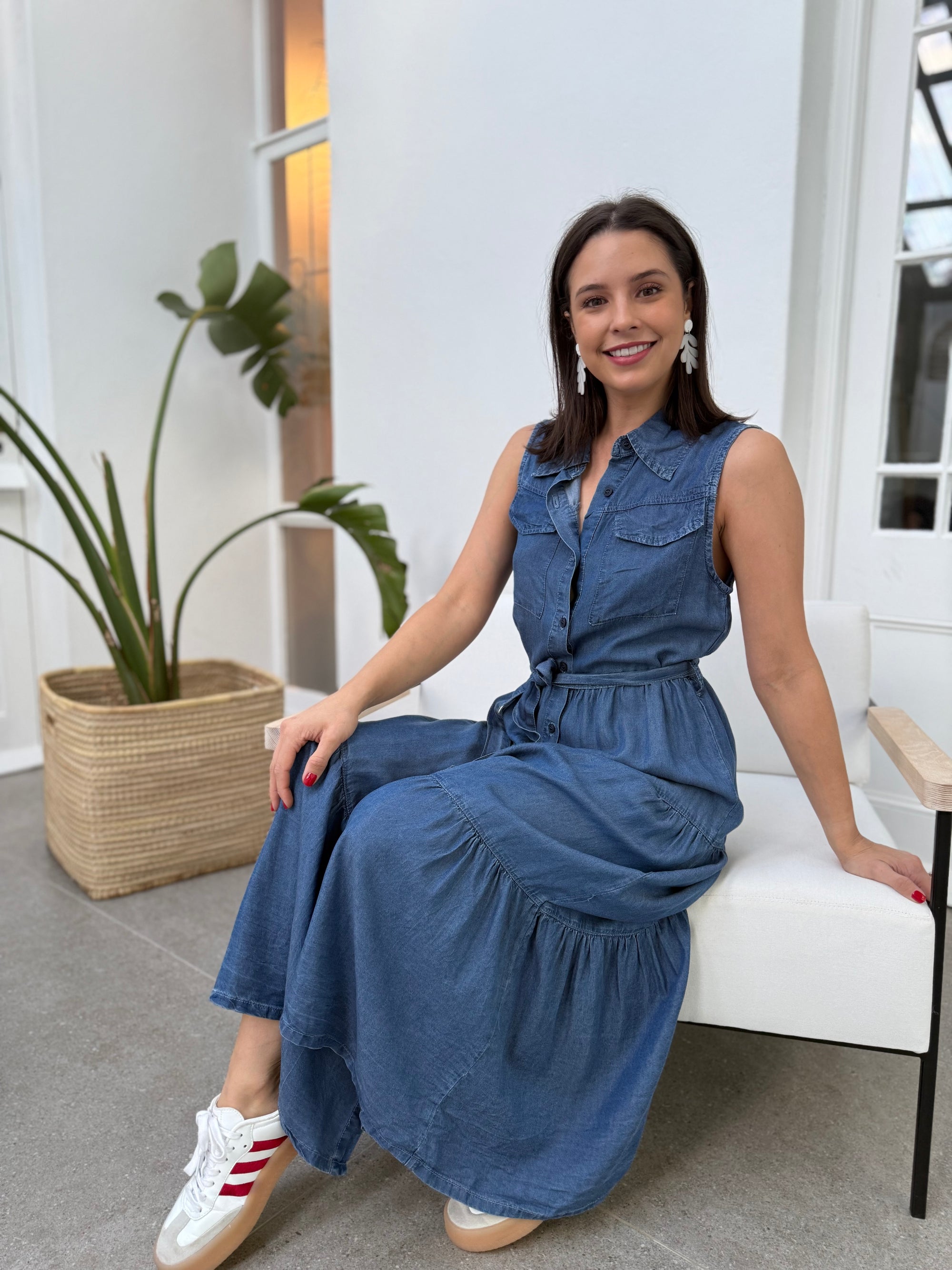 Divvy - Denim dress