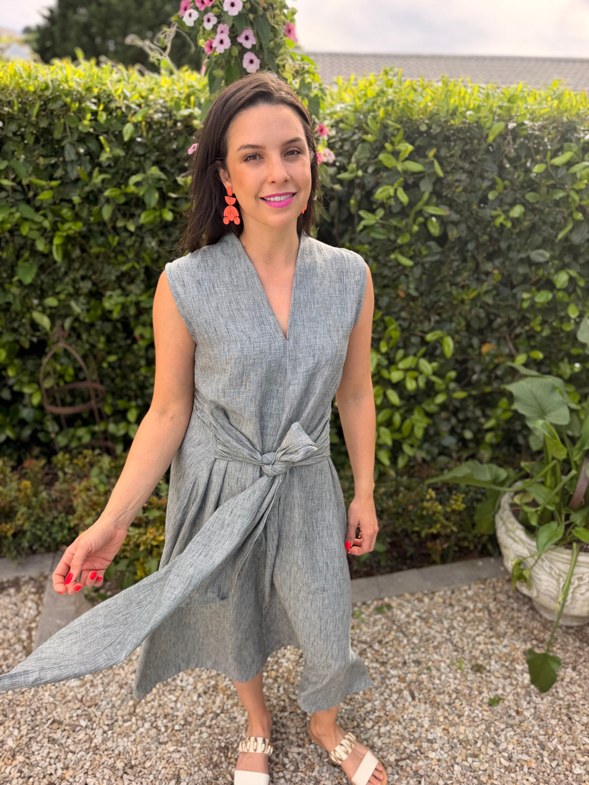 Phelina dress - Charcoal