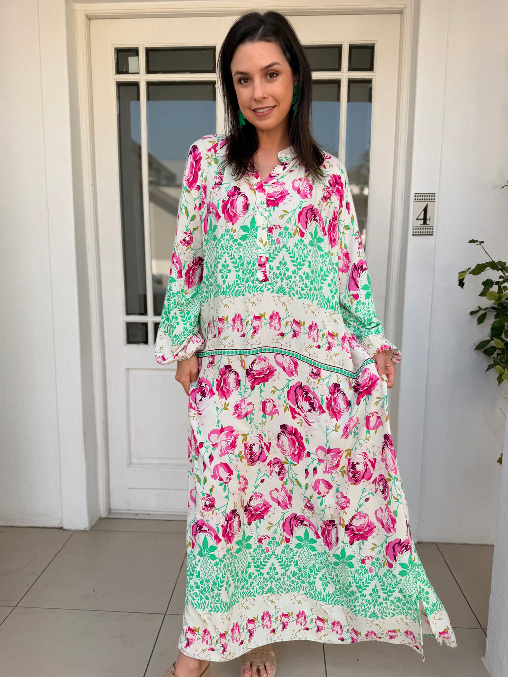 Riané dress - Pink rose