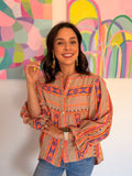 Jill top - Boho mocha