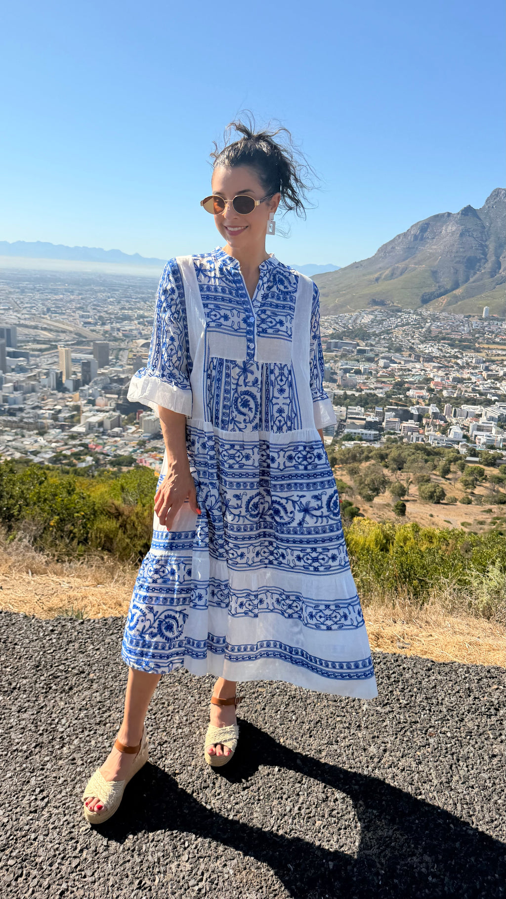 Nora dress - Blue