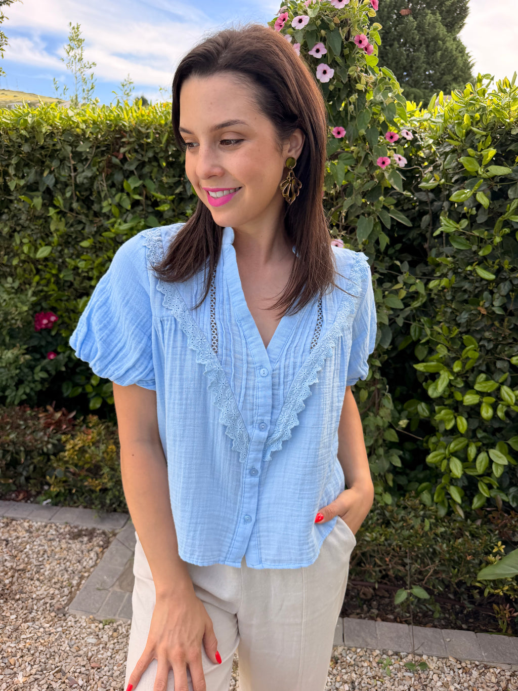 Valerie blouse - Blue