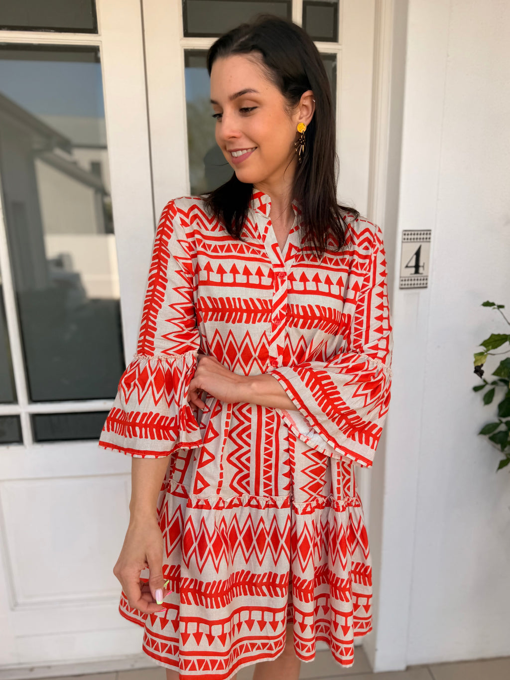 Gabi dress - Burnt orange