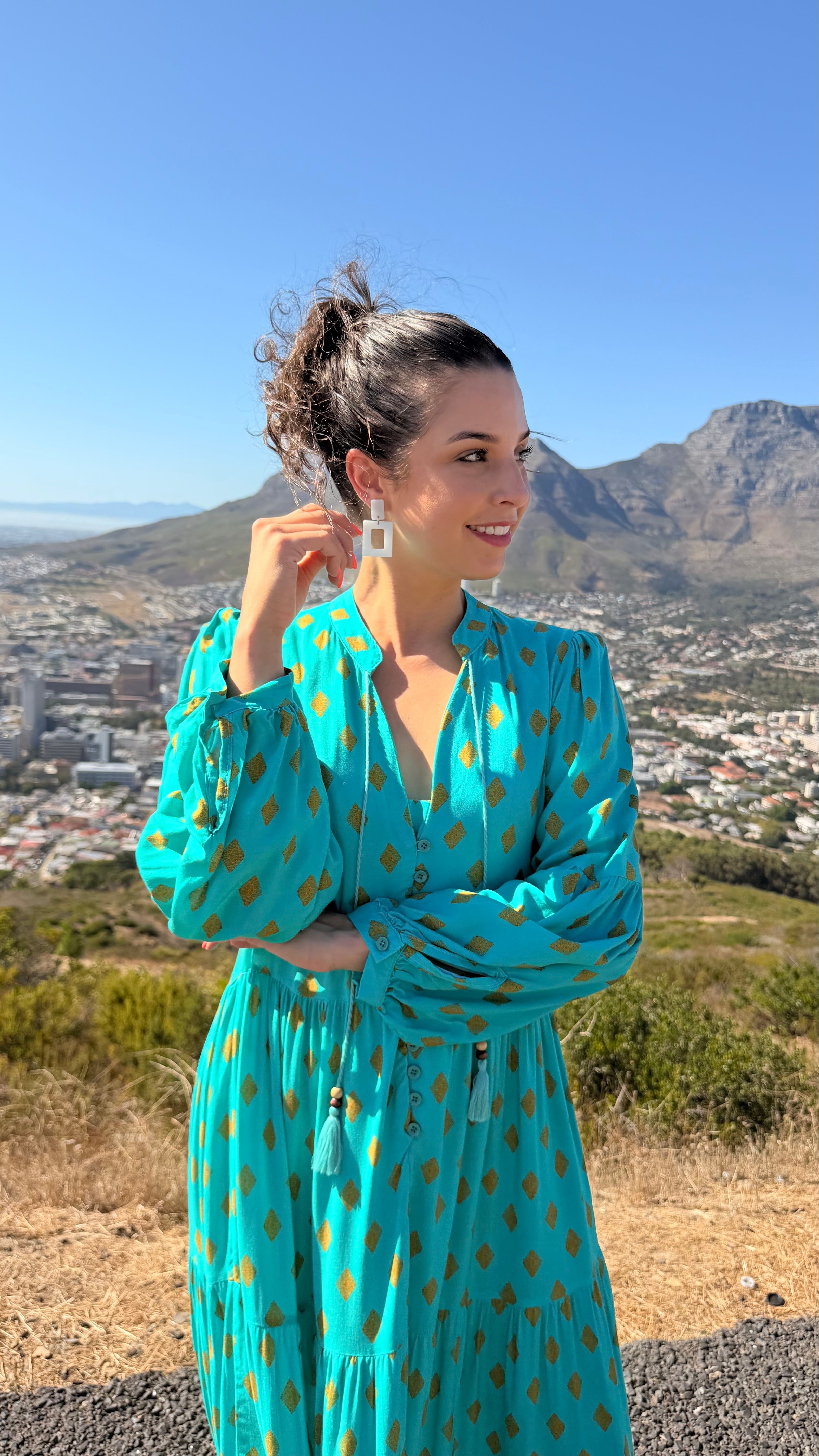 Lulu dress - Turquoise gypsy