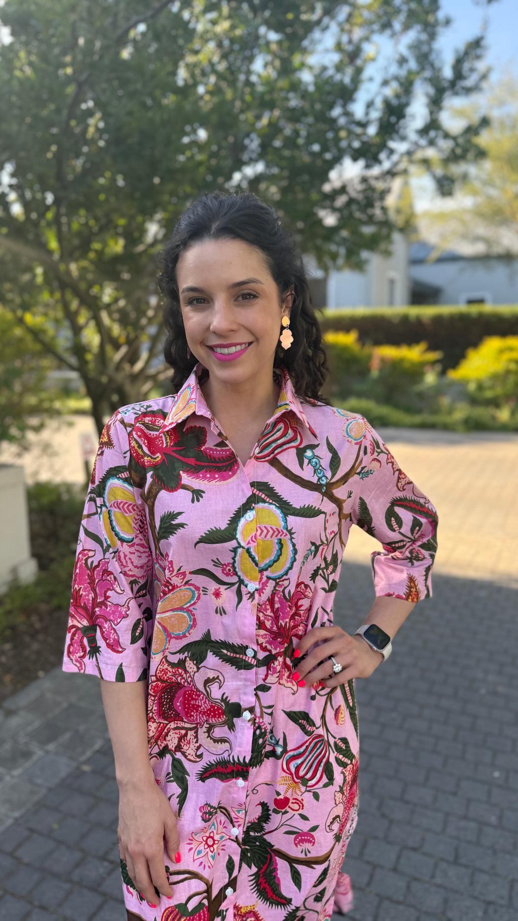 Jennifer dress - Floral paradiso