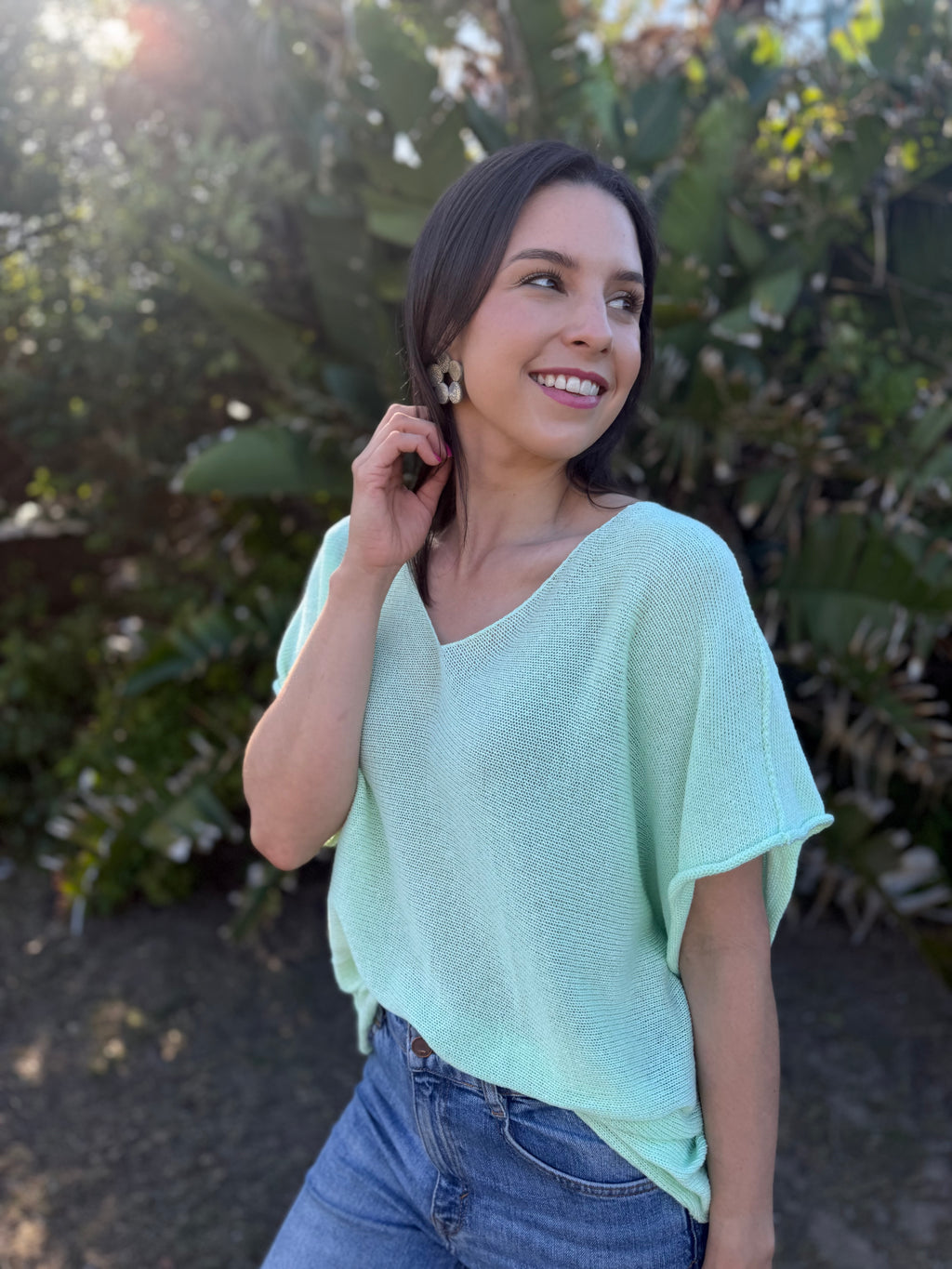 Italian summer knit - Mint