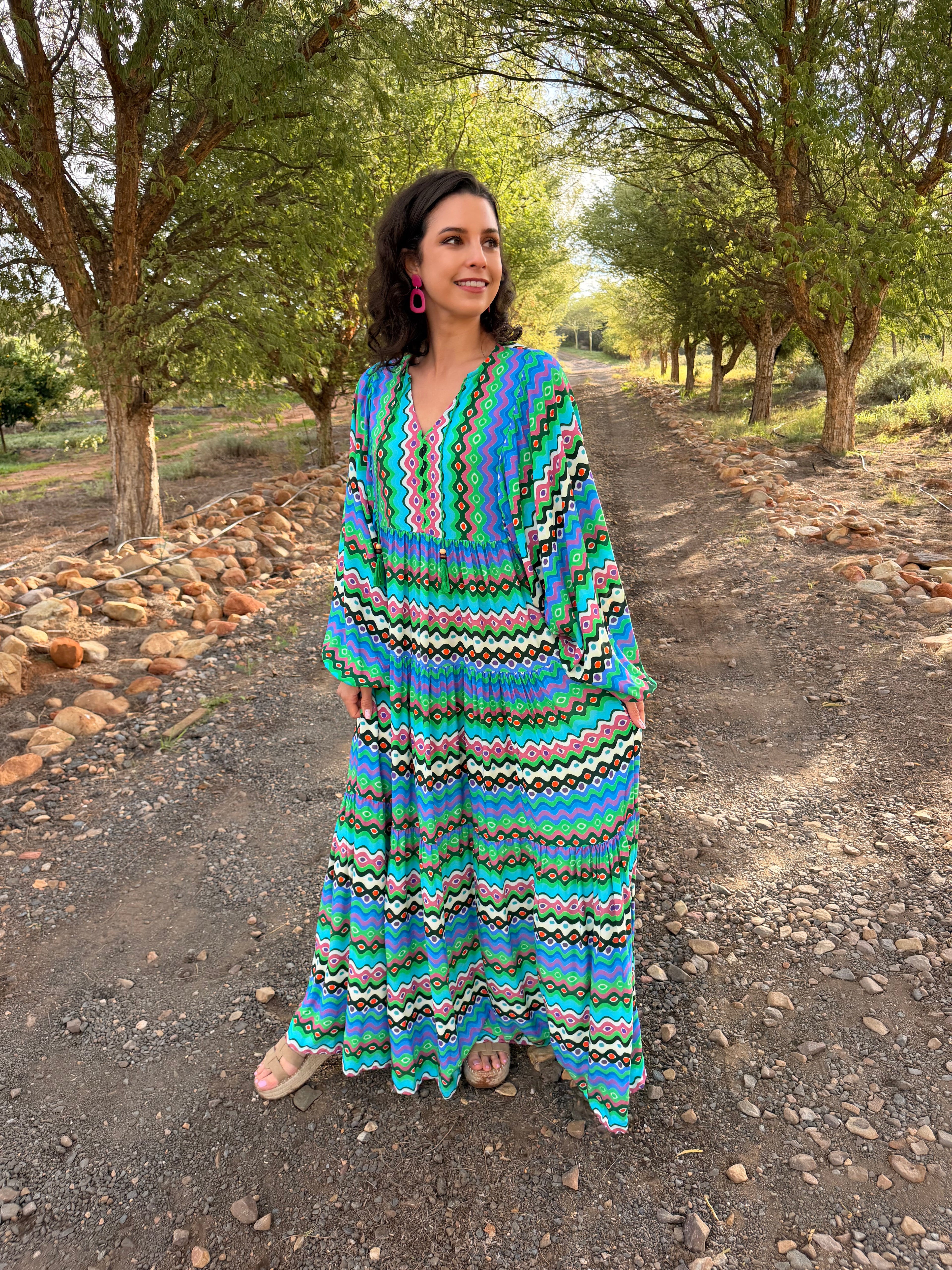 Sally dress - Squiggles