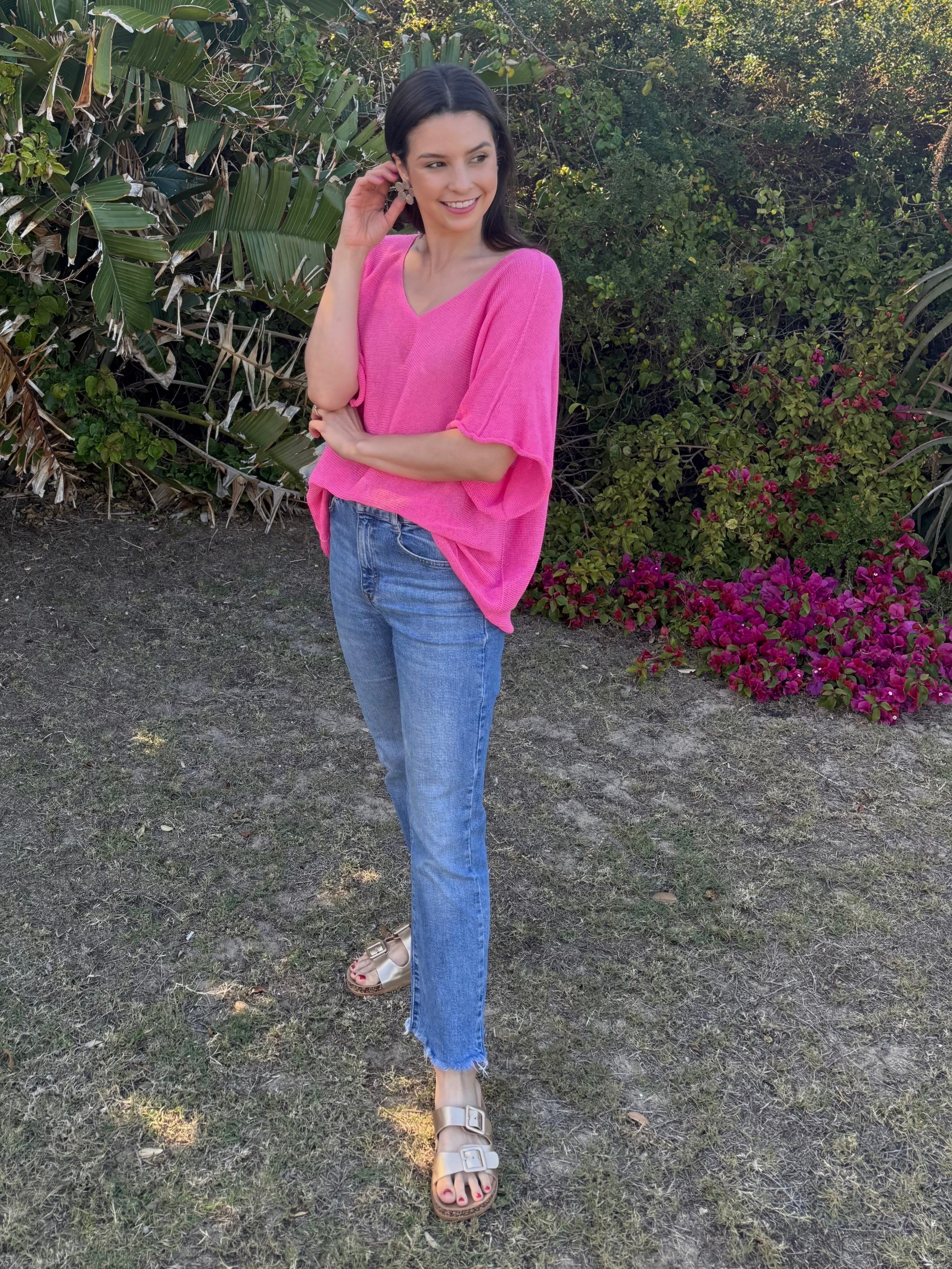 Italian summer knit - Pink