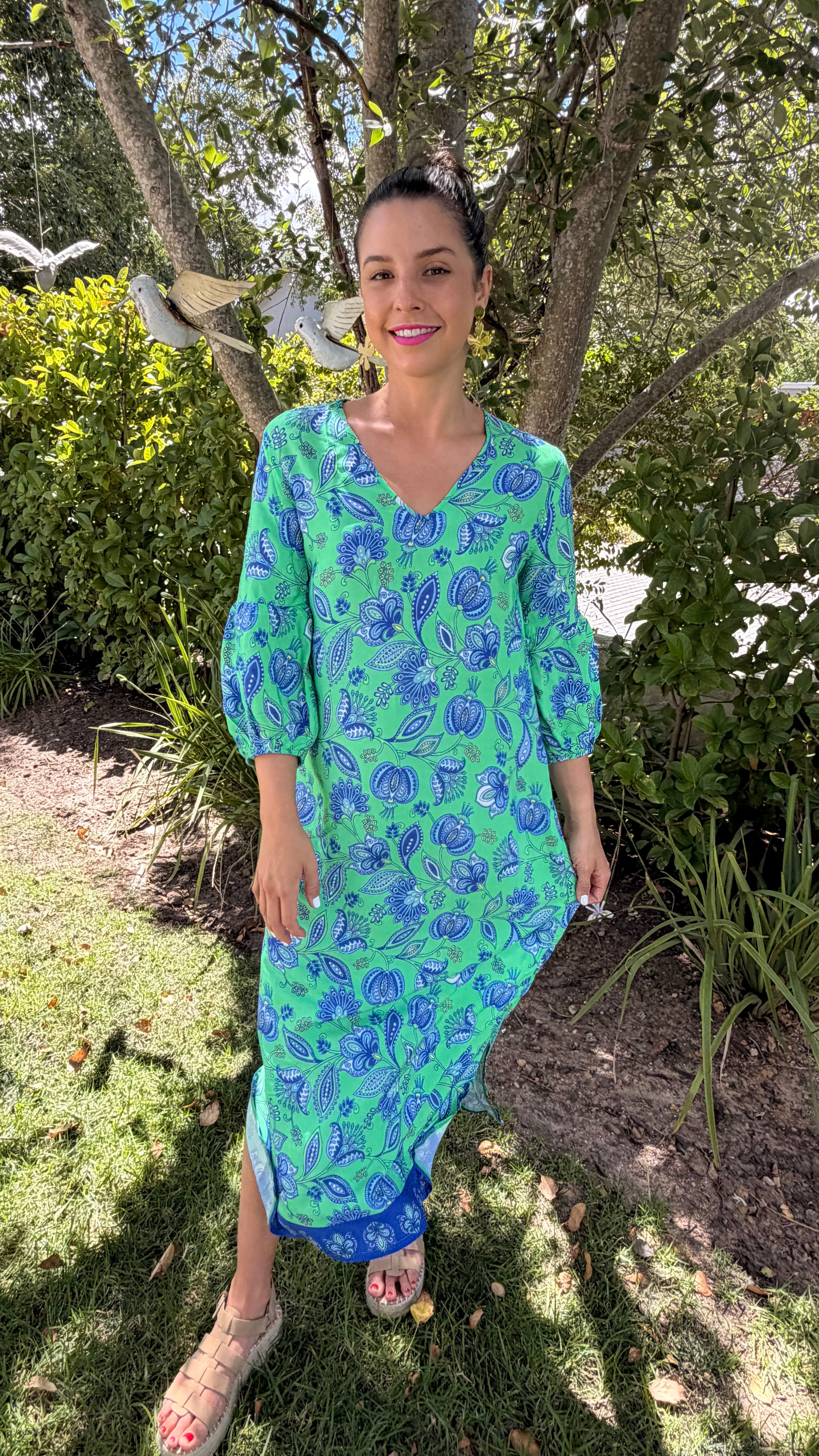 Gia dress - Green summer