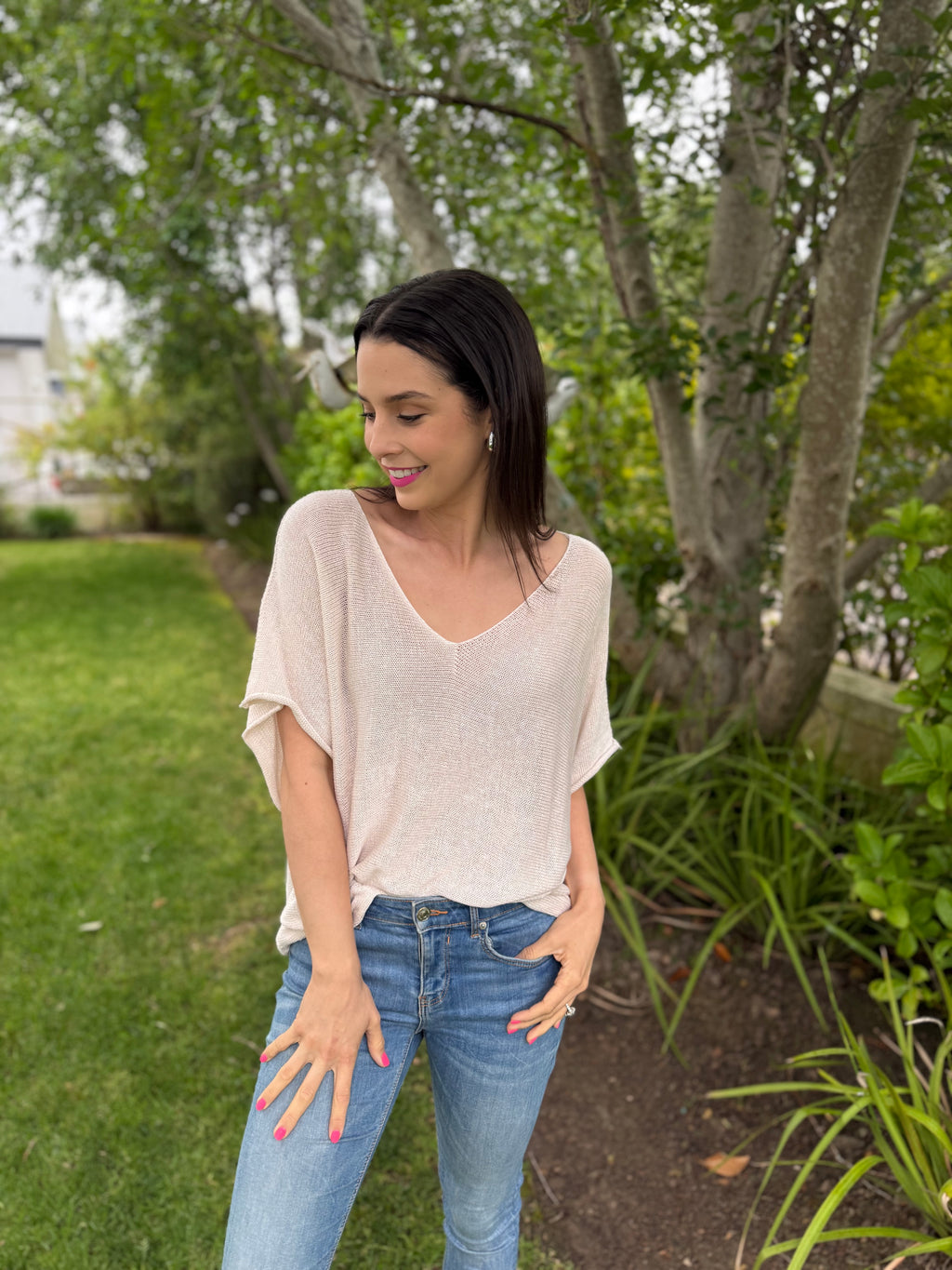 Italian summer knit - Beige