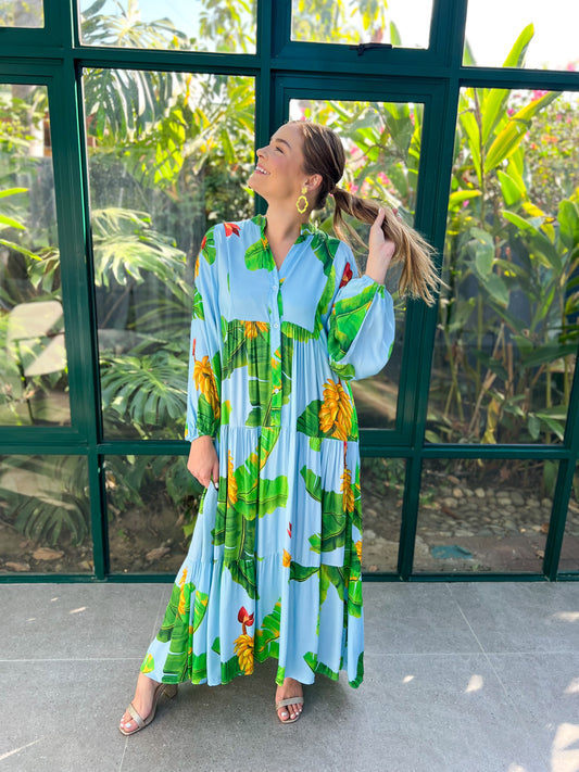 Jenna dress - Banana party