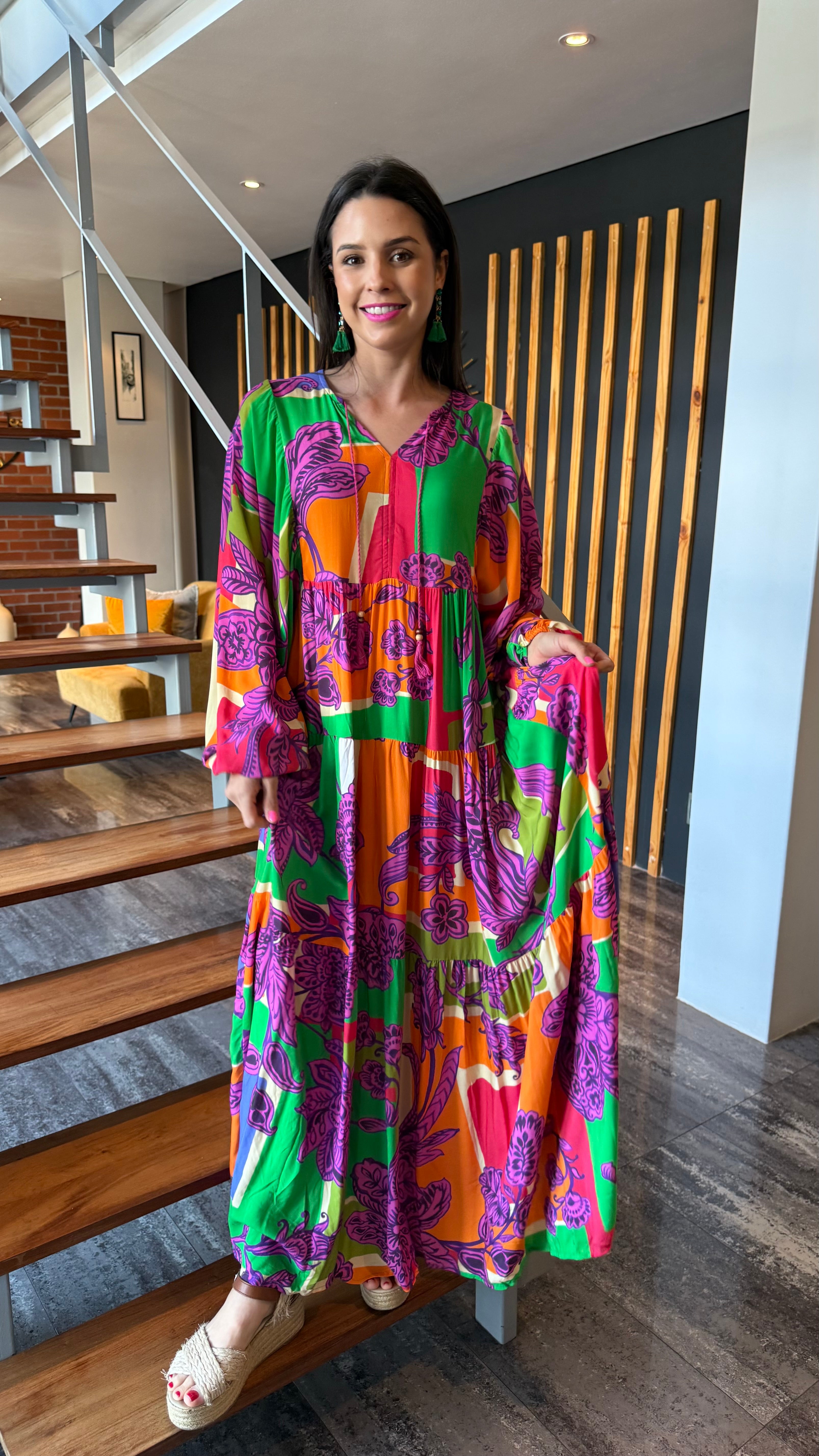 Kika dress - Purple – Babalu Boutique