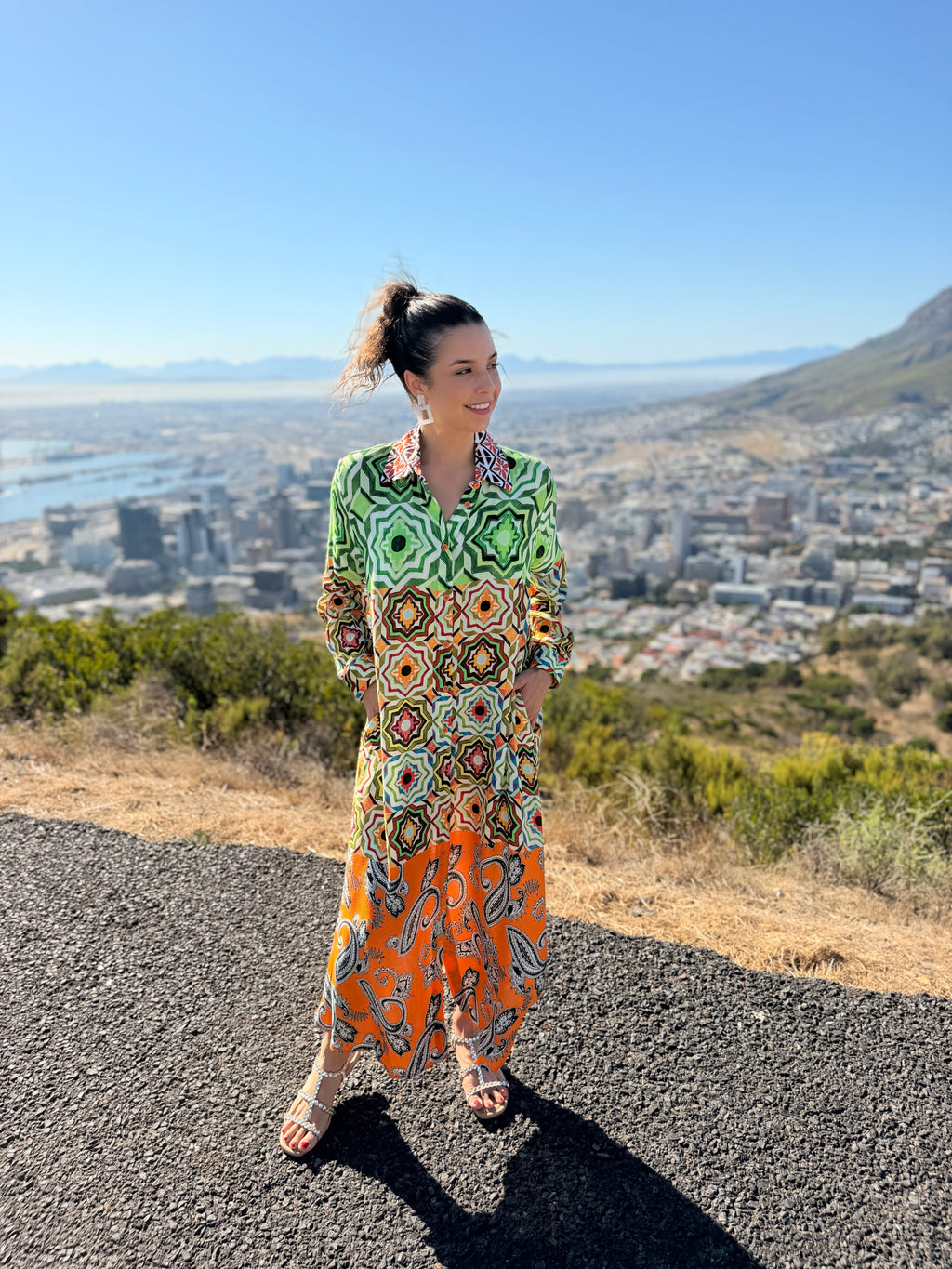 Billy dress - Sunset