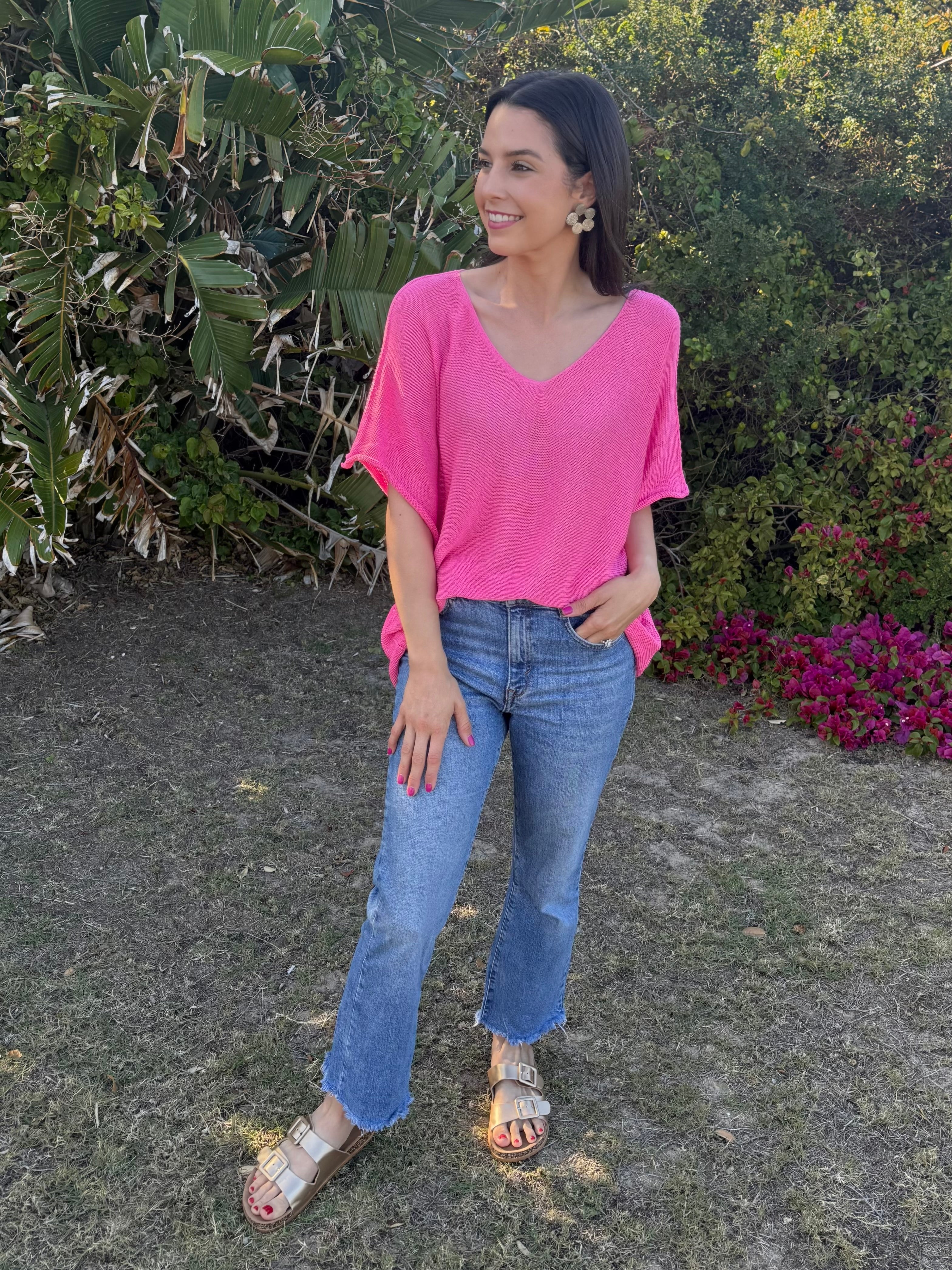 Italian summer knit - Pink