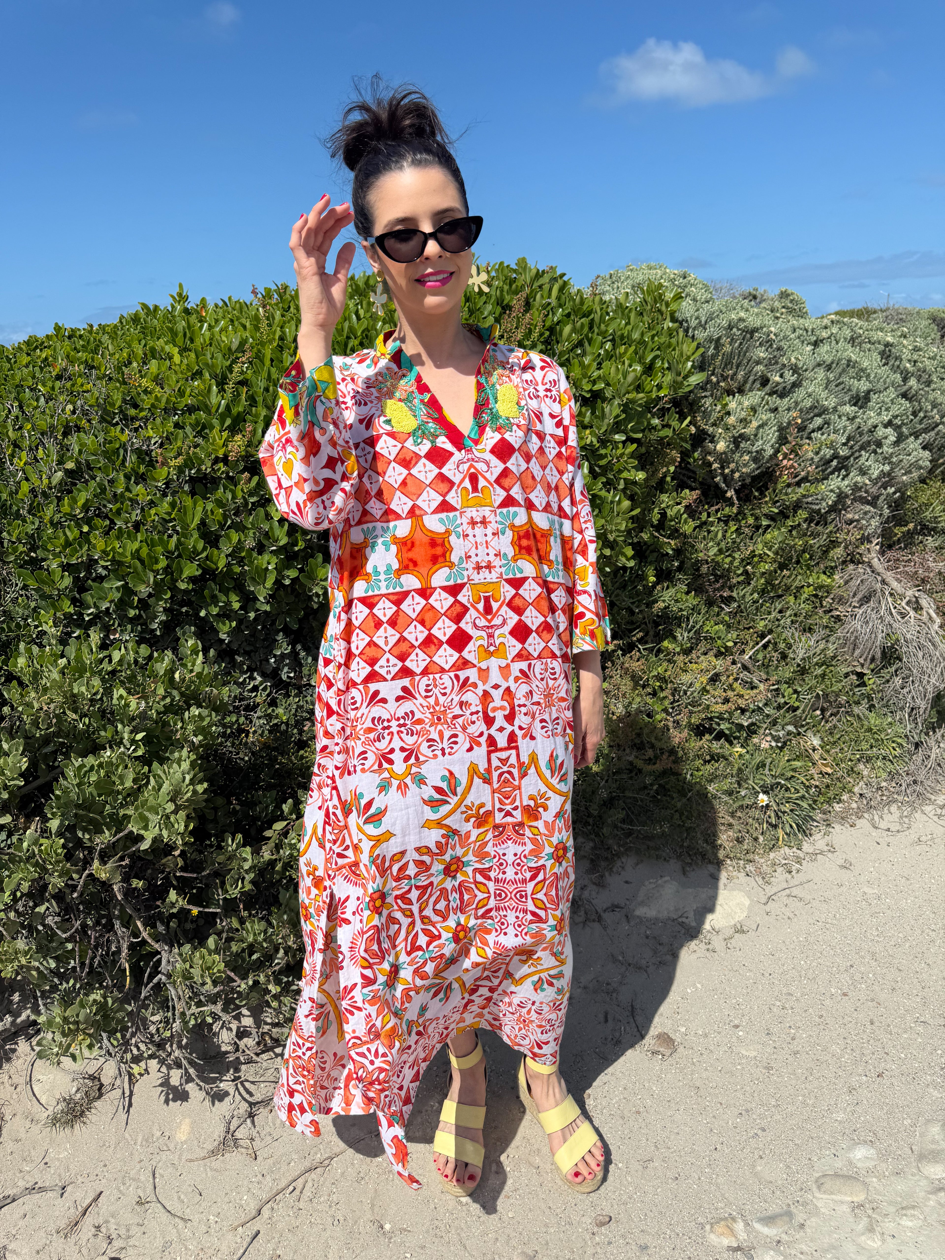 Romey kaftan - Moroccan summer