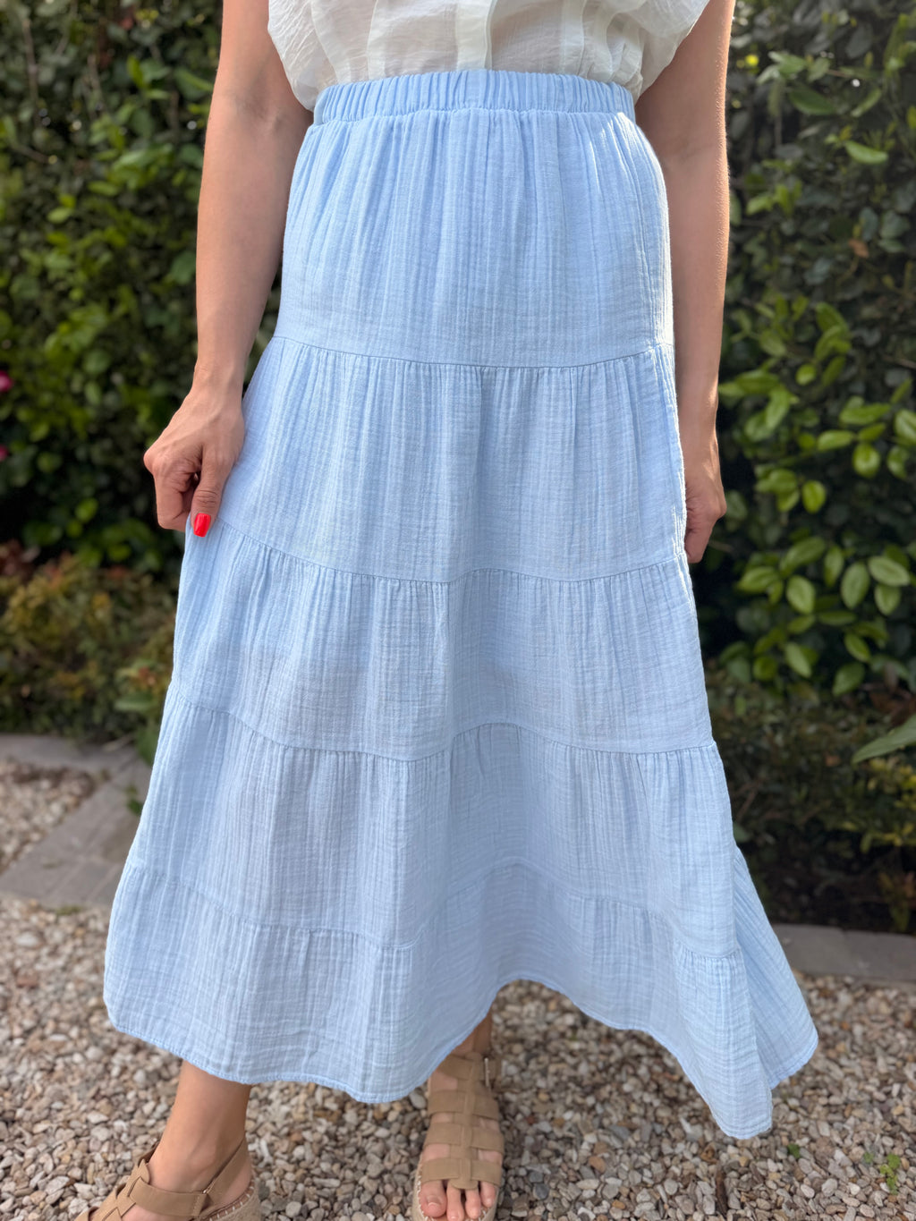 Selena skirt - Blue