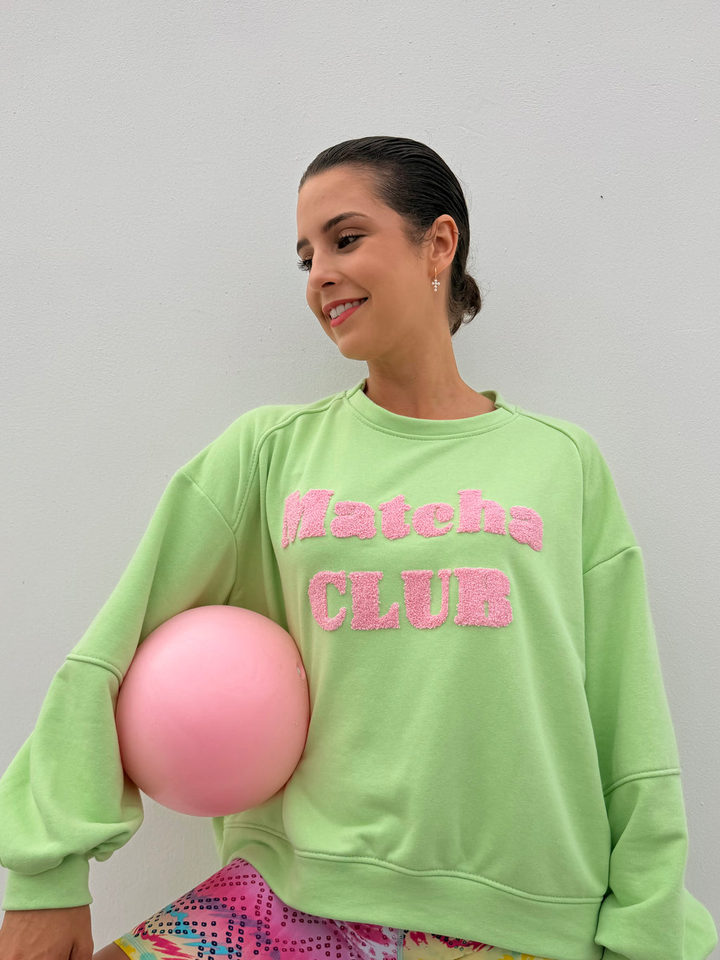 Matcha club top - Green