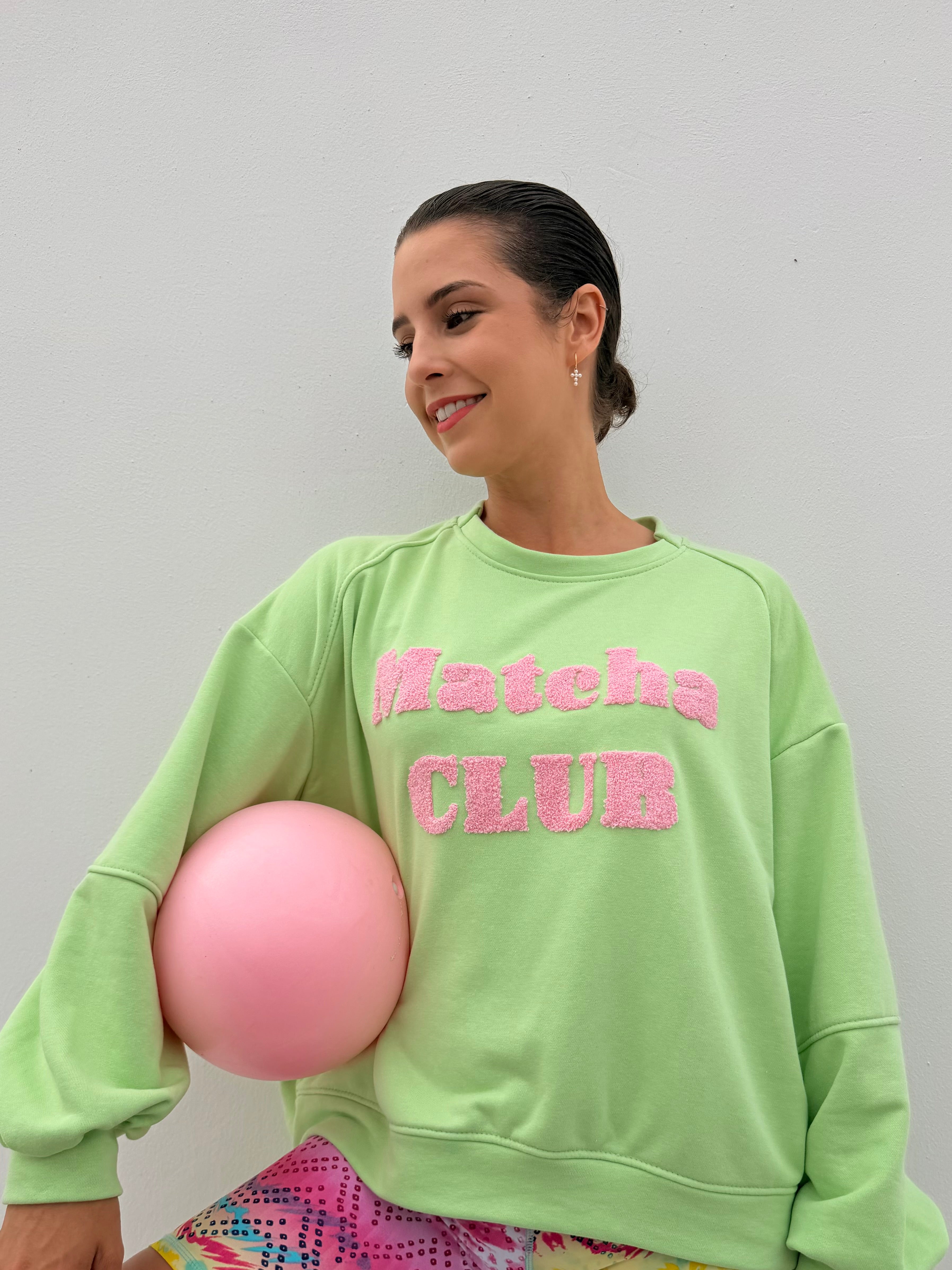 Matcha club top - Green