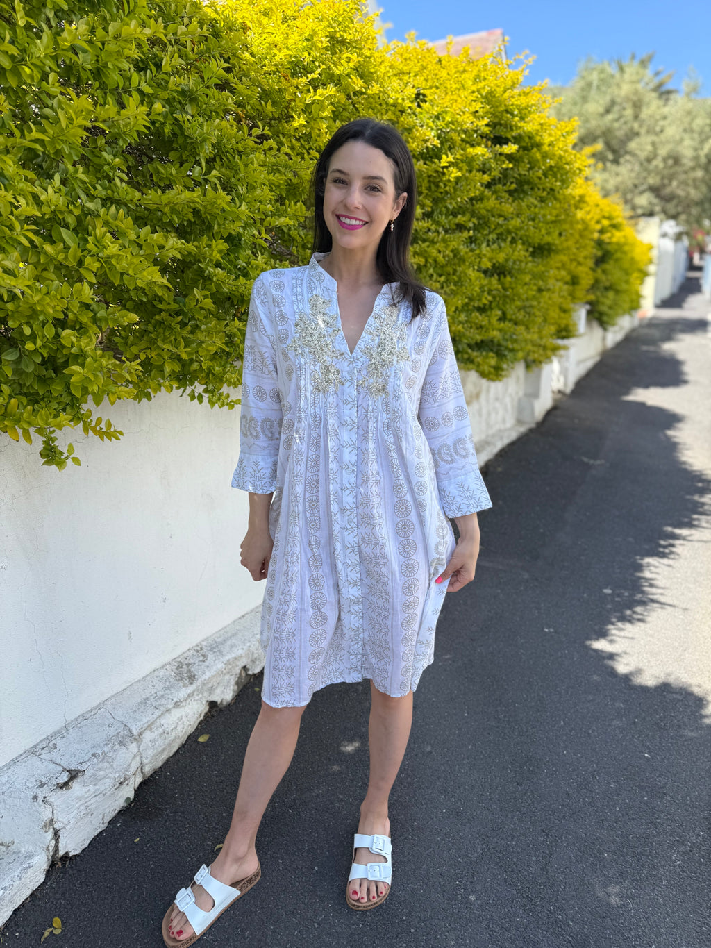 Gloria dress - Natural
