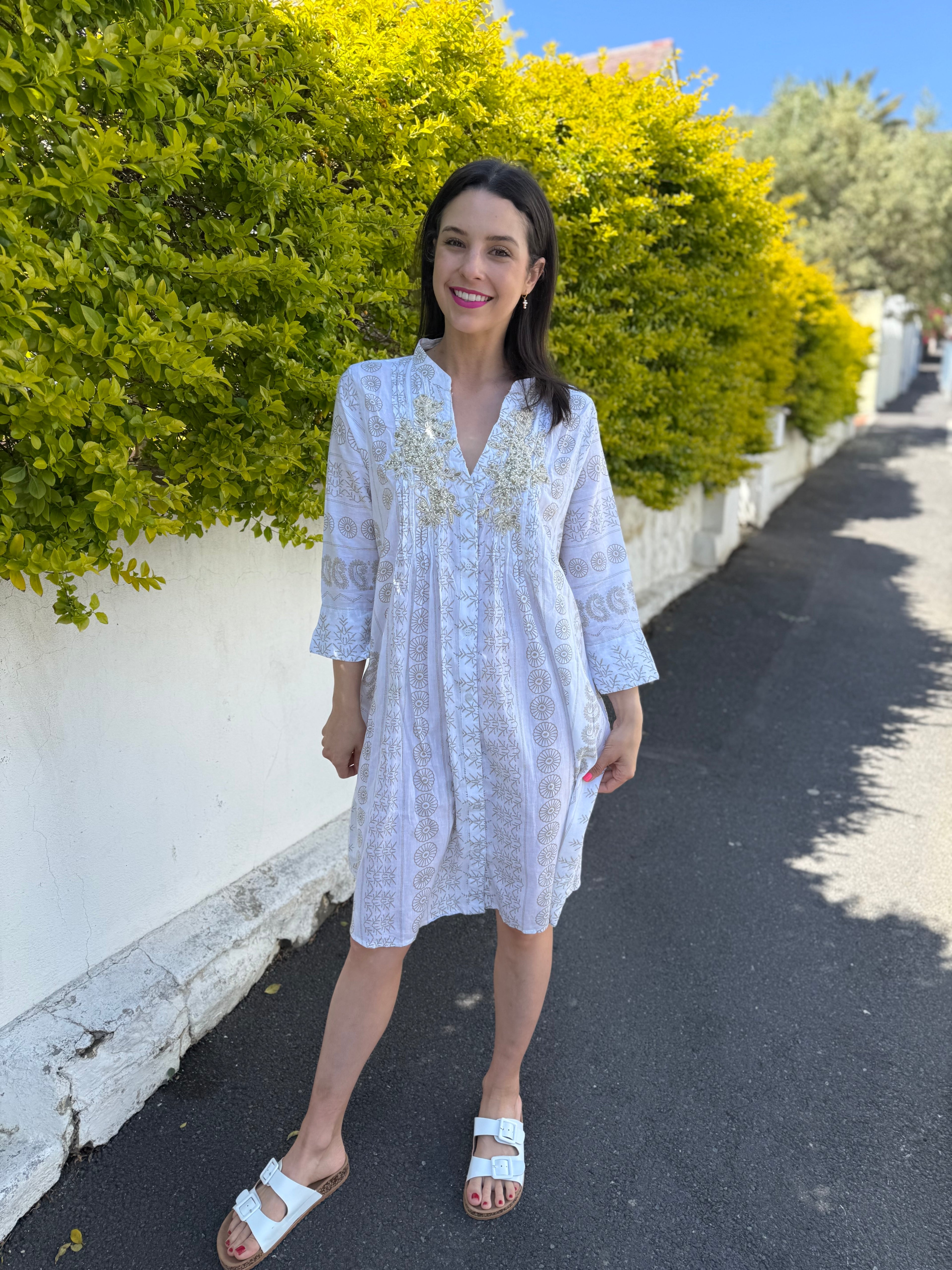 Gloria dress - Natural