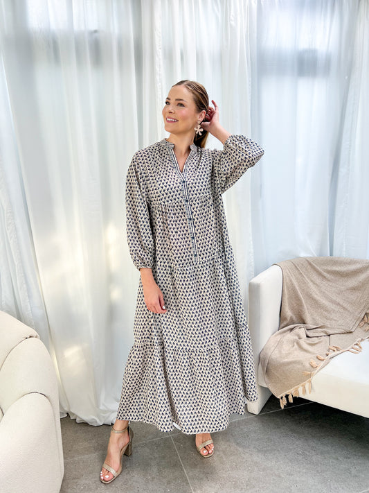 Jenna dress - Blue rosemary