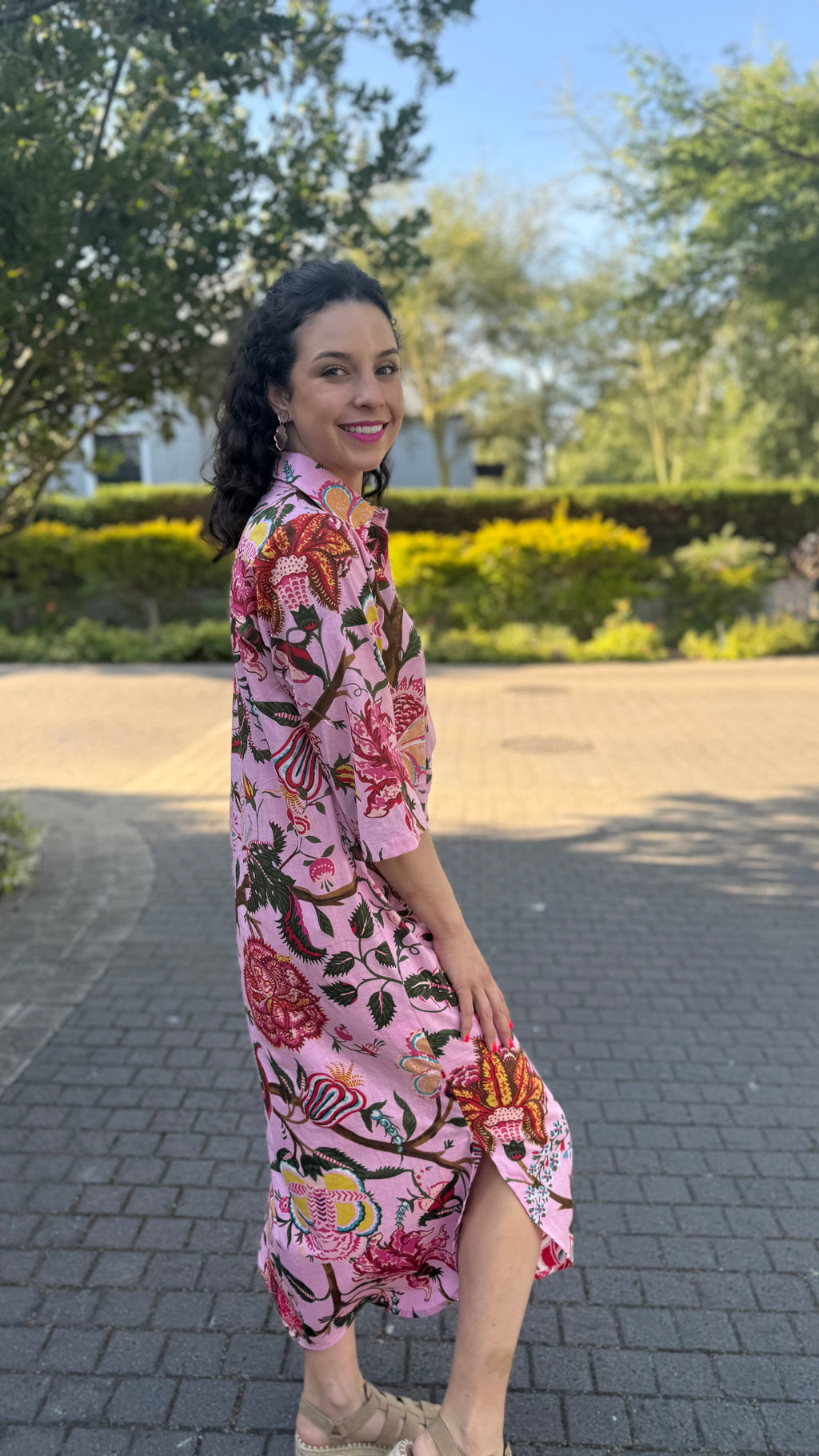 Jennifer dress - Floral paradiso