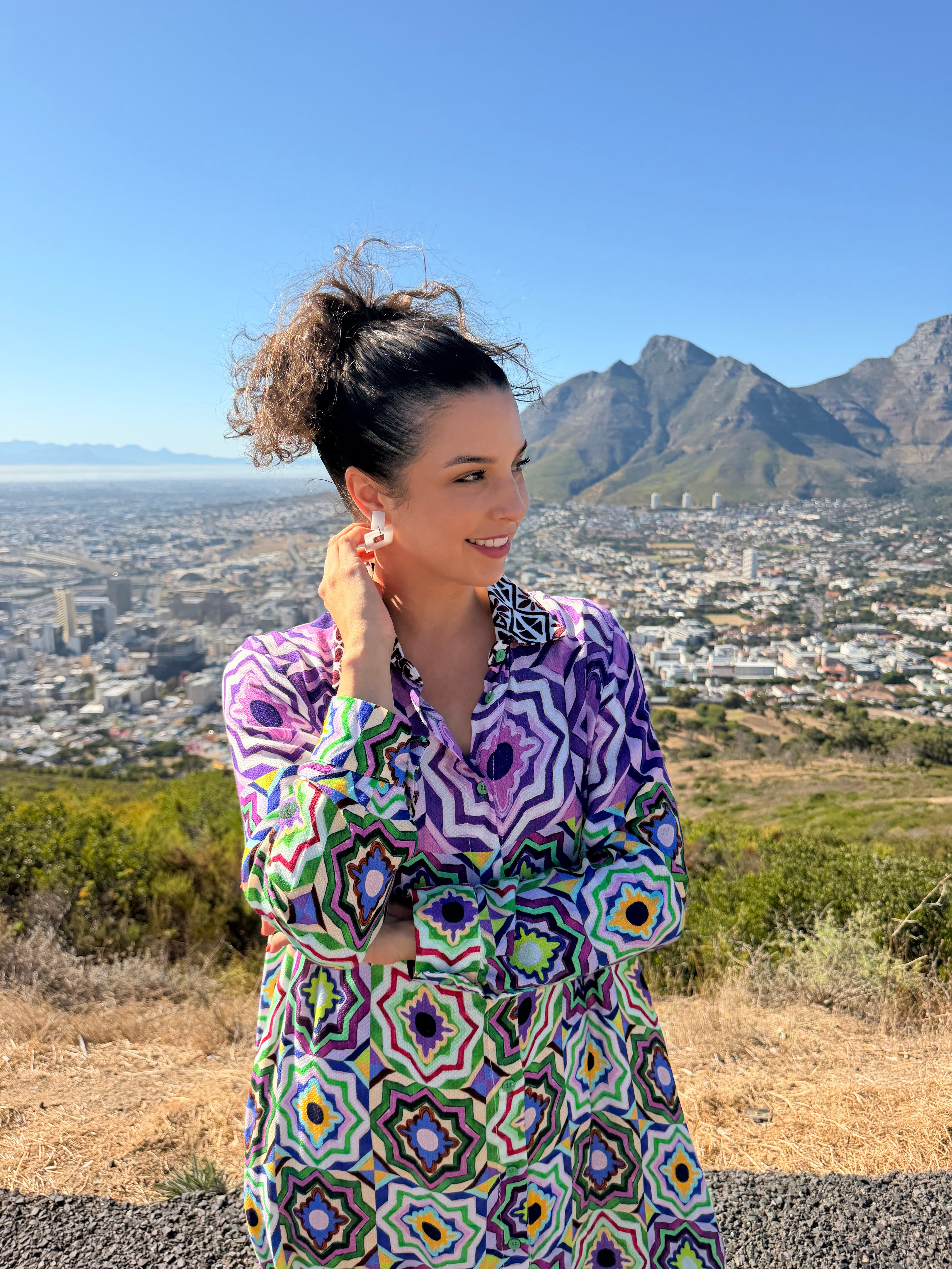 Billy dress - Midday ombré