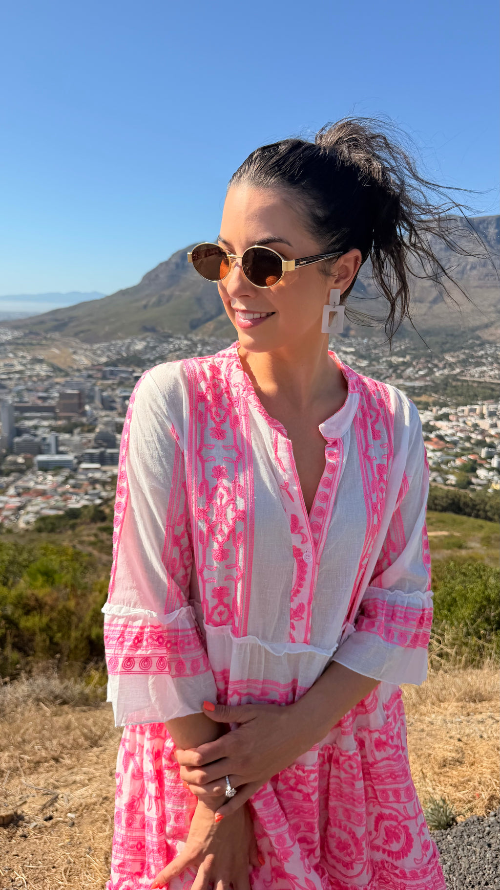 Selena dress - Candy Pink