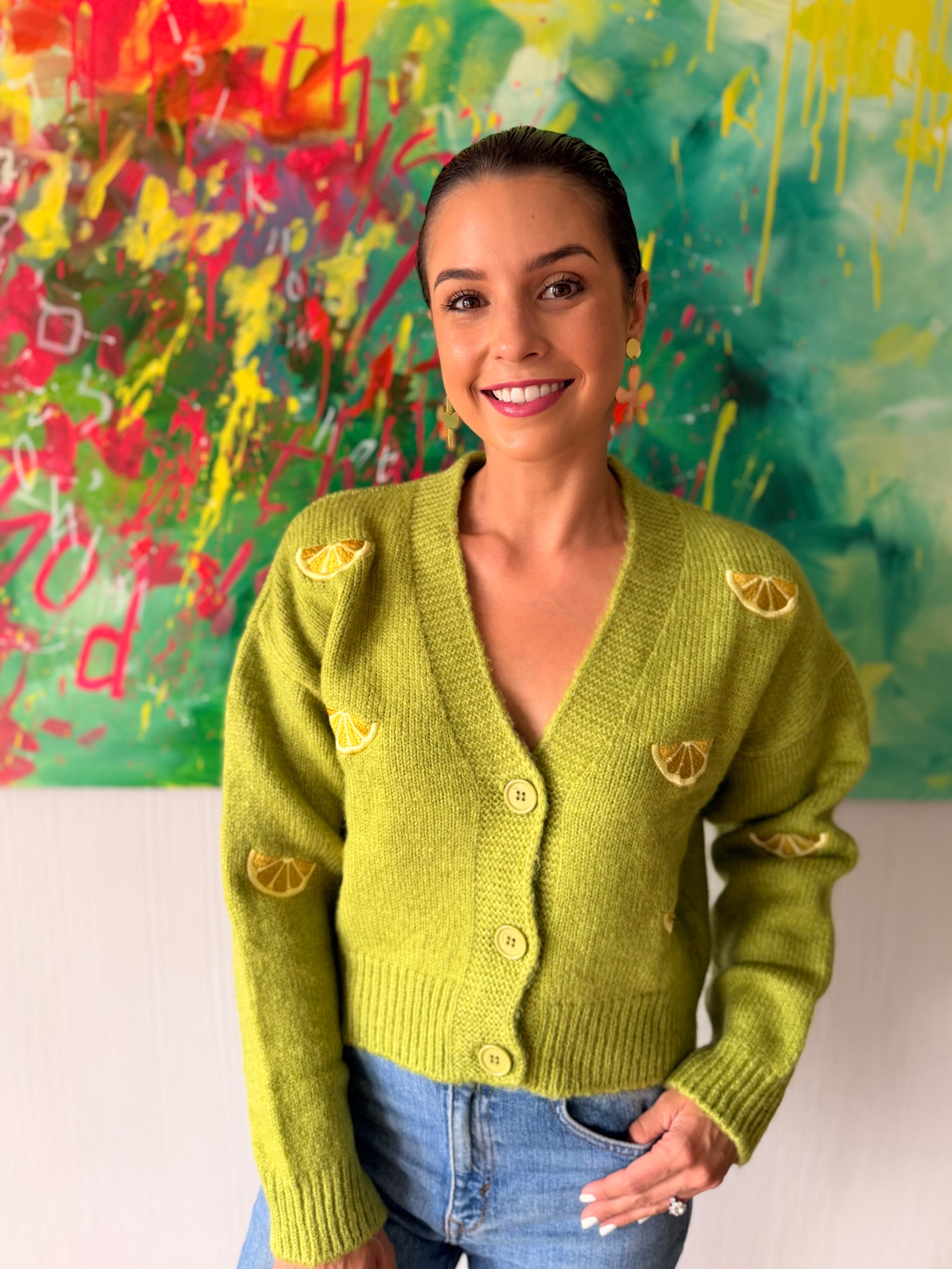 Lemon knit - Chartreuse