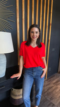 Chloe knit - Flame
