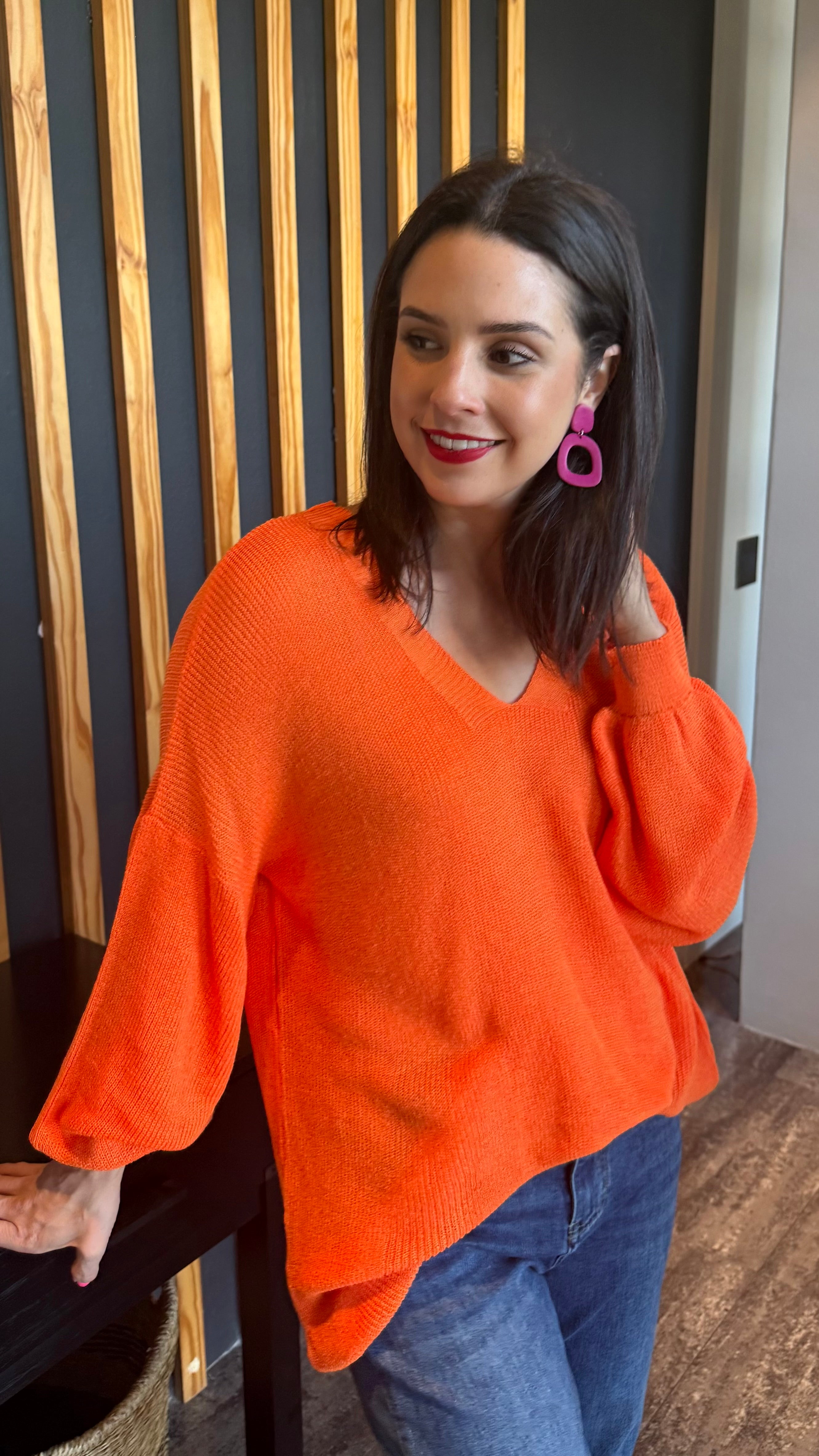 Lily knit - Orange