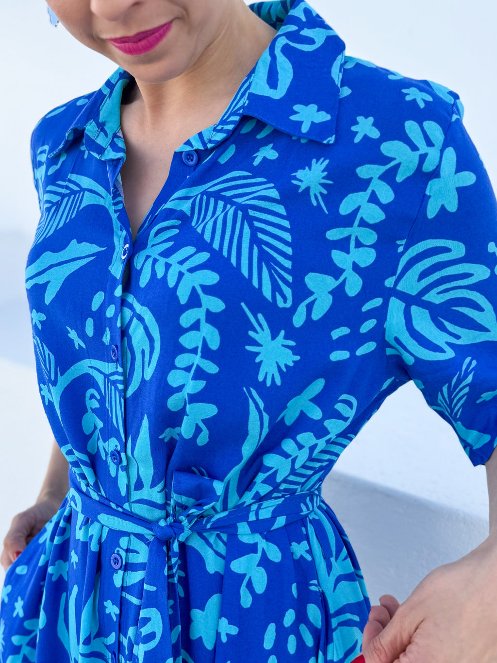 Leonie dress - Lady Blue